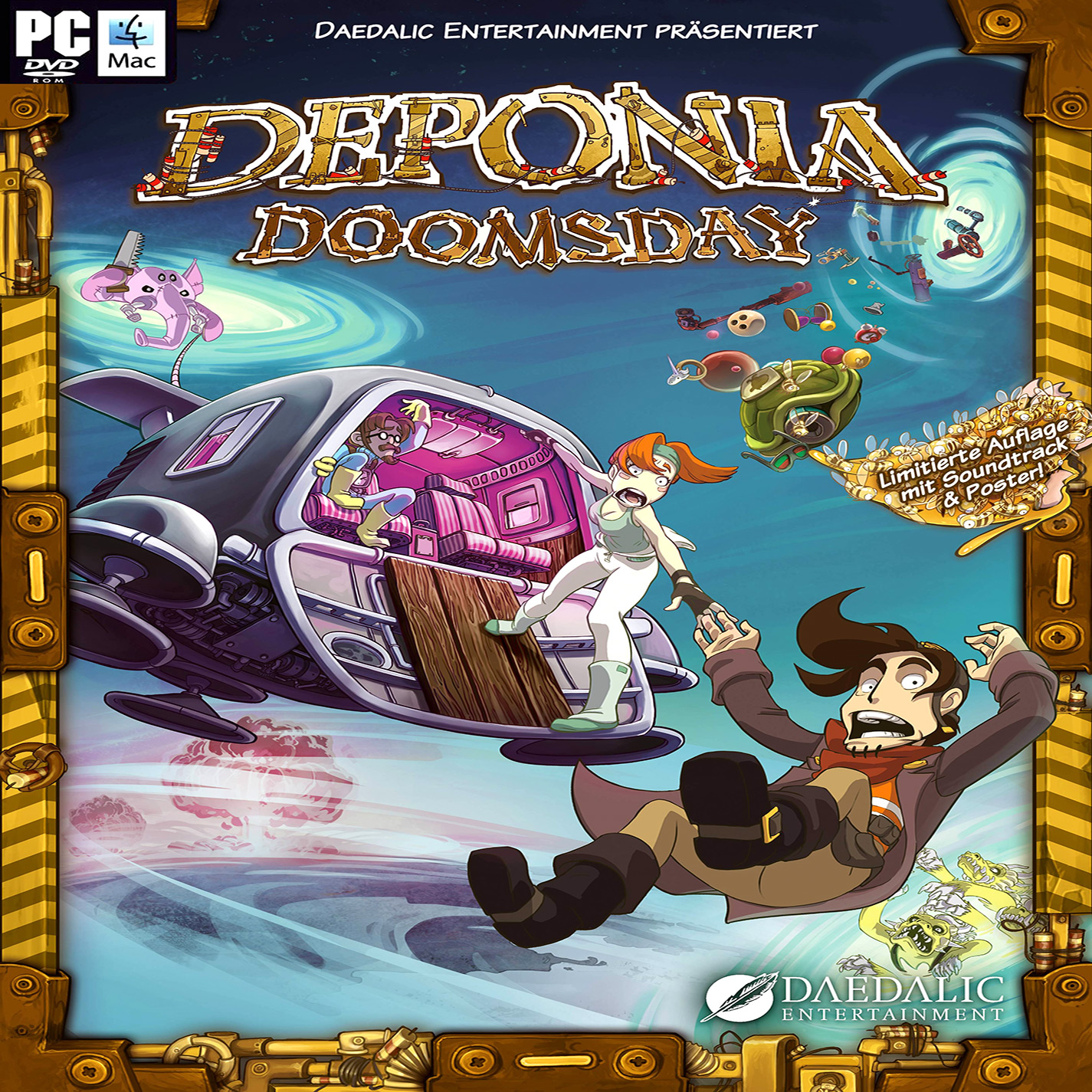 Deponia Doomsday - predn CD obal