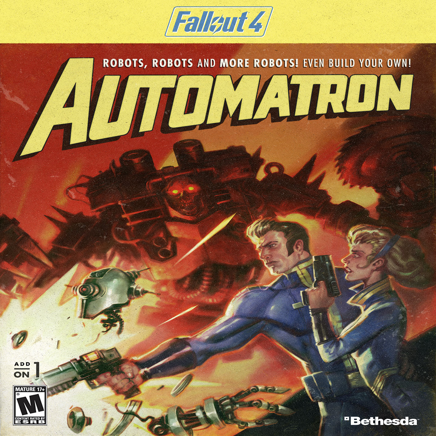 Fallout 4: Automatron - predn CD obal
