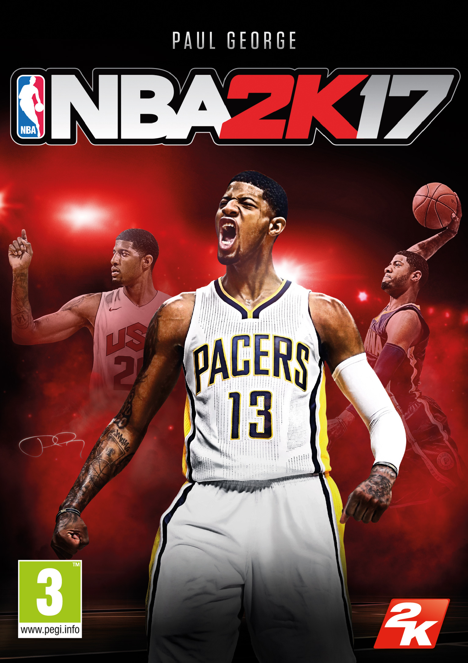 NBA 2K17 - predn DVD obal