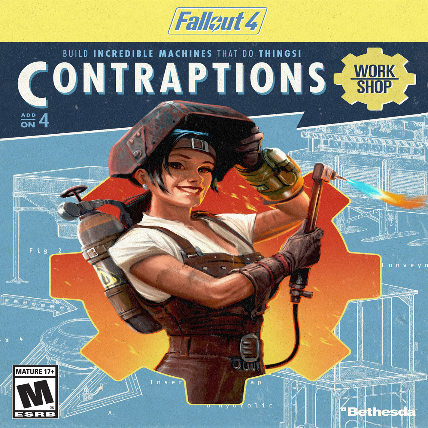 Fallout 4: Contraptions Workshop - predn CD obal
