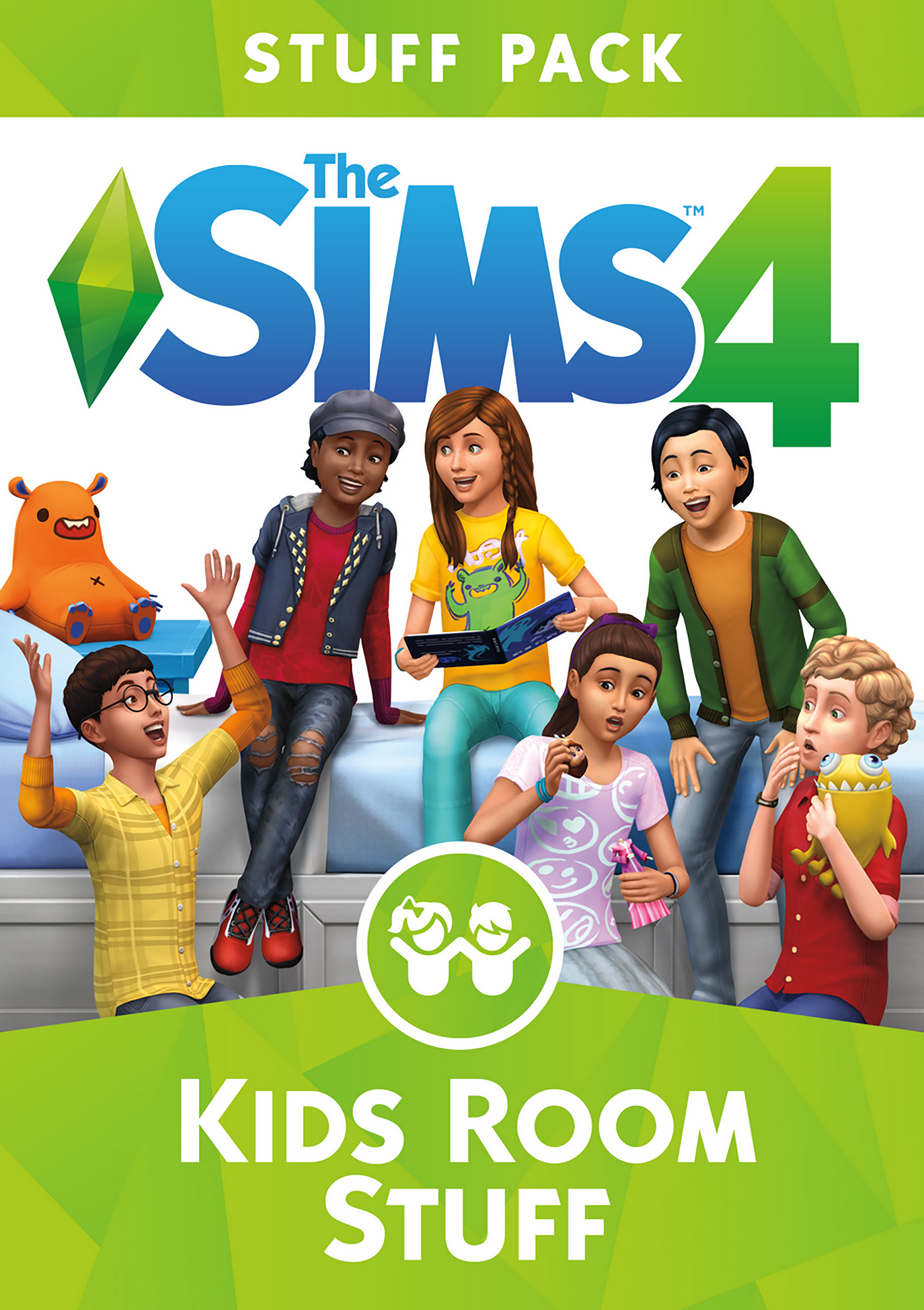 The Sims 4: Kids Room Stuff - predn DVD obal
