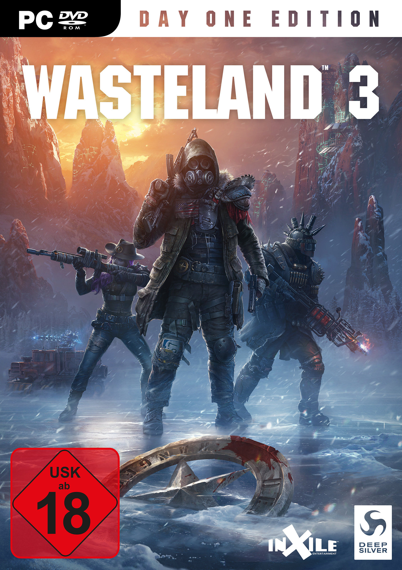 Wasteland 3 - predn DVD obal