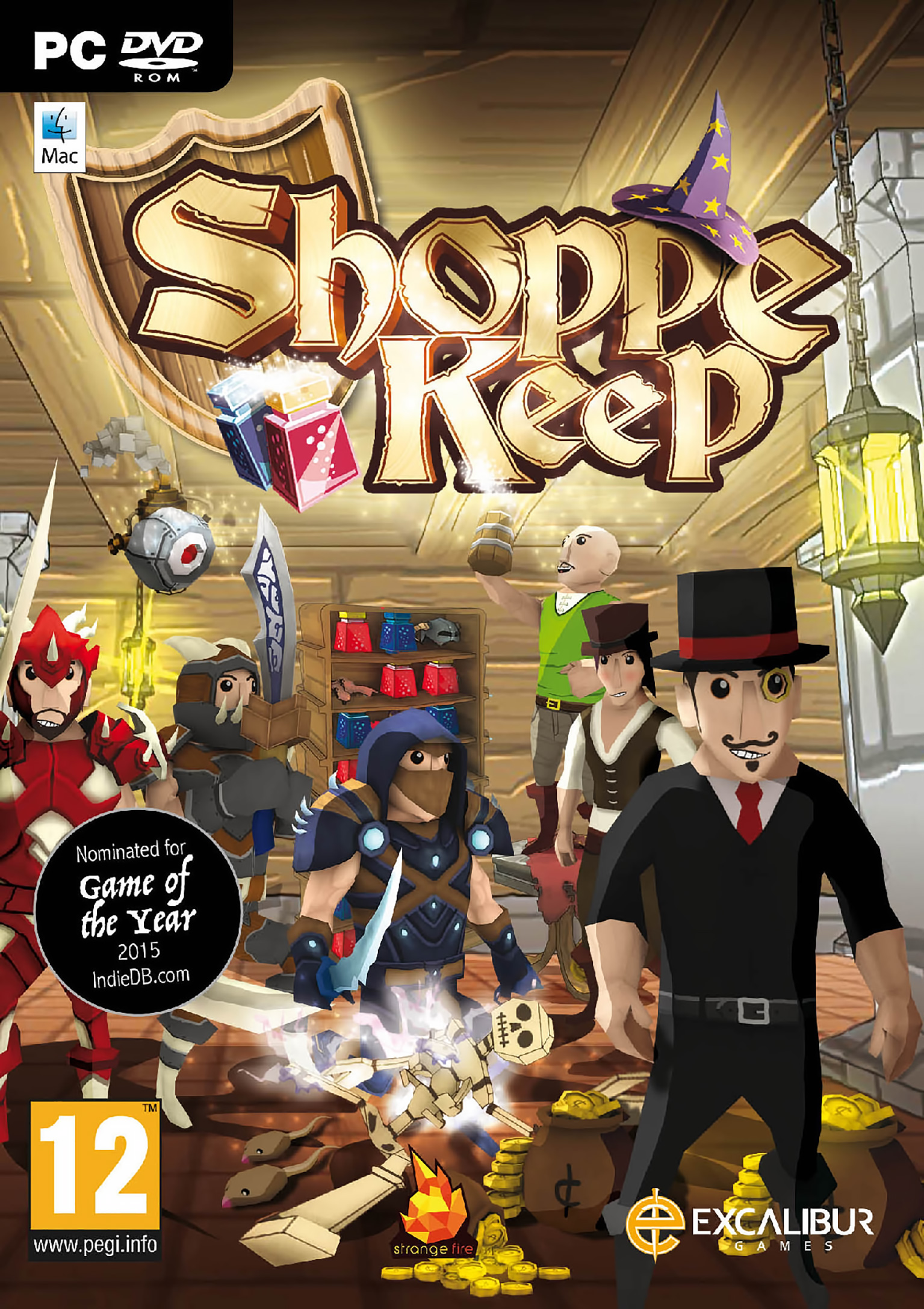 Shoppe Keep - predn DVD obal