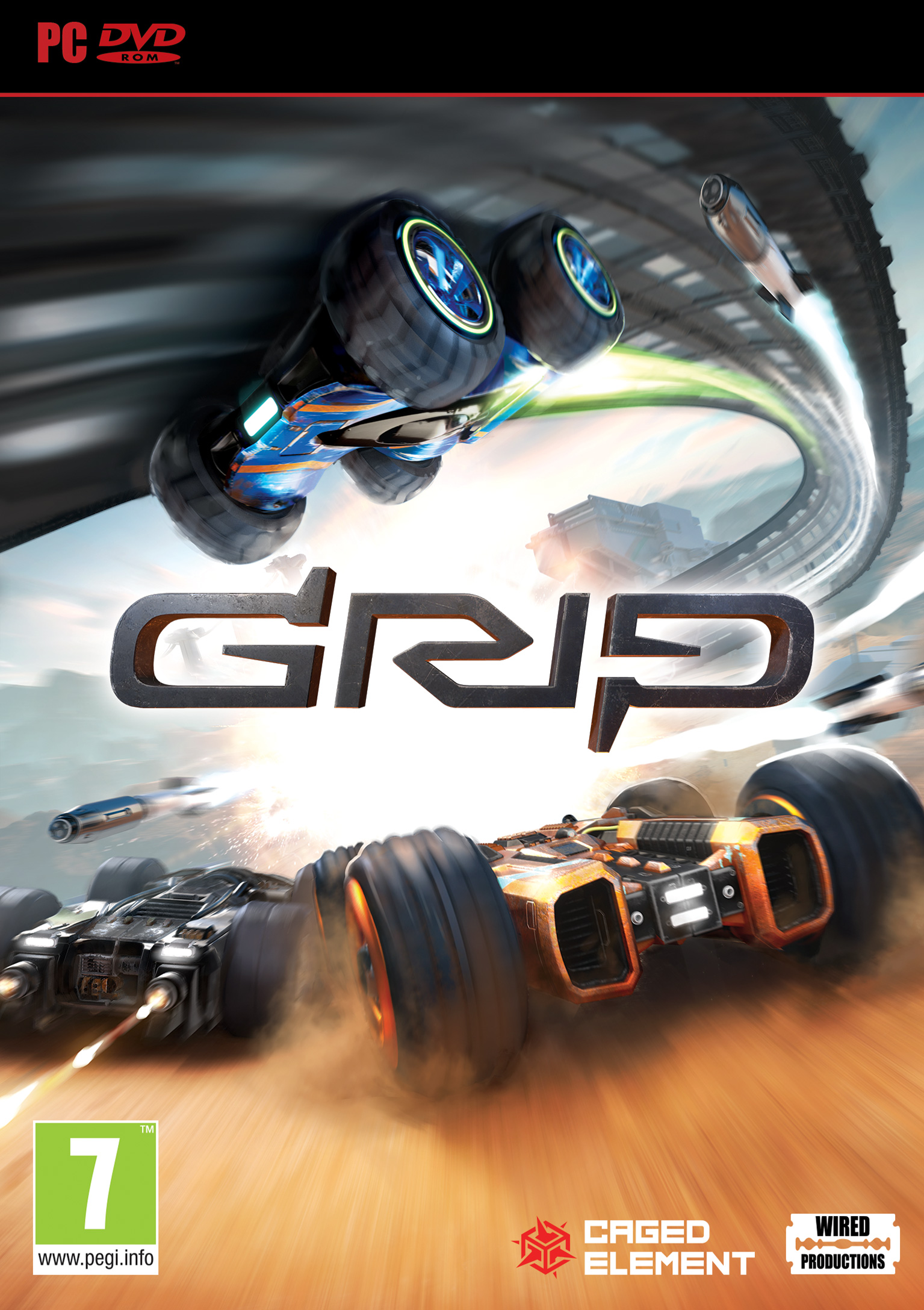 GRIP: Combat Racing - predn DVD obal