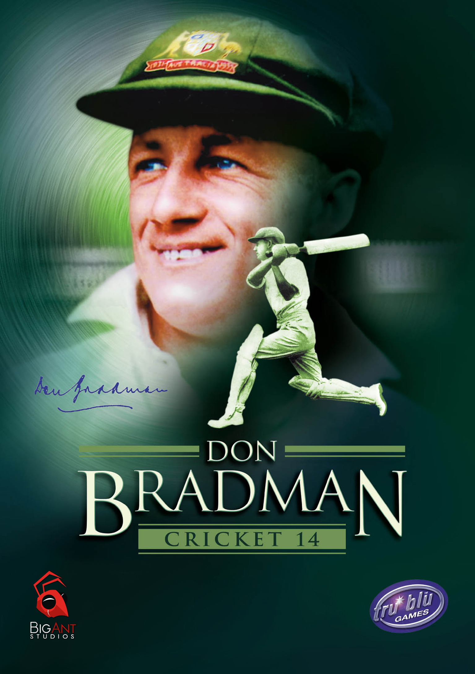 Don Bradman Cricket 14 - predn DVD obal