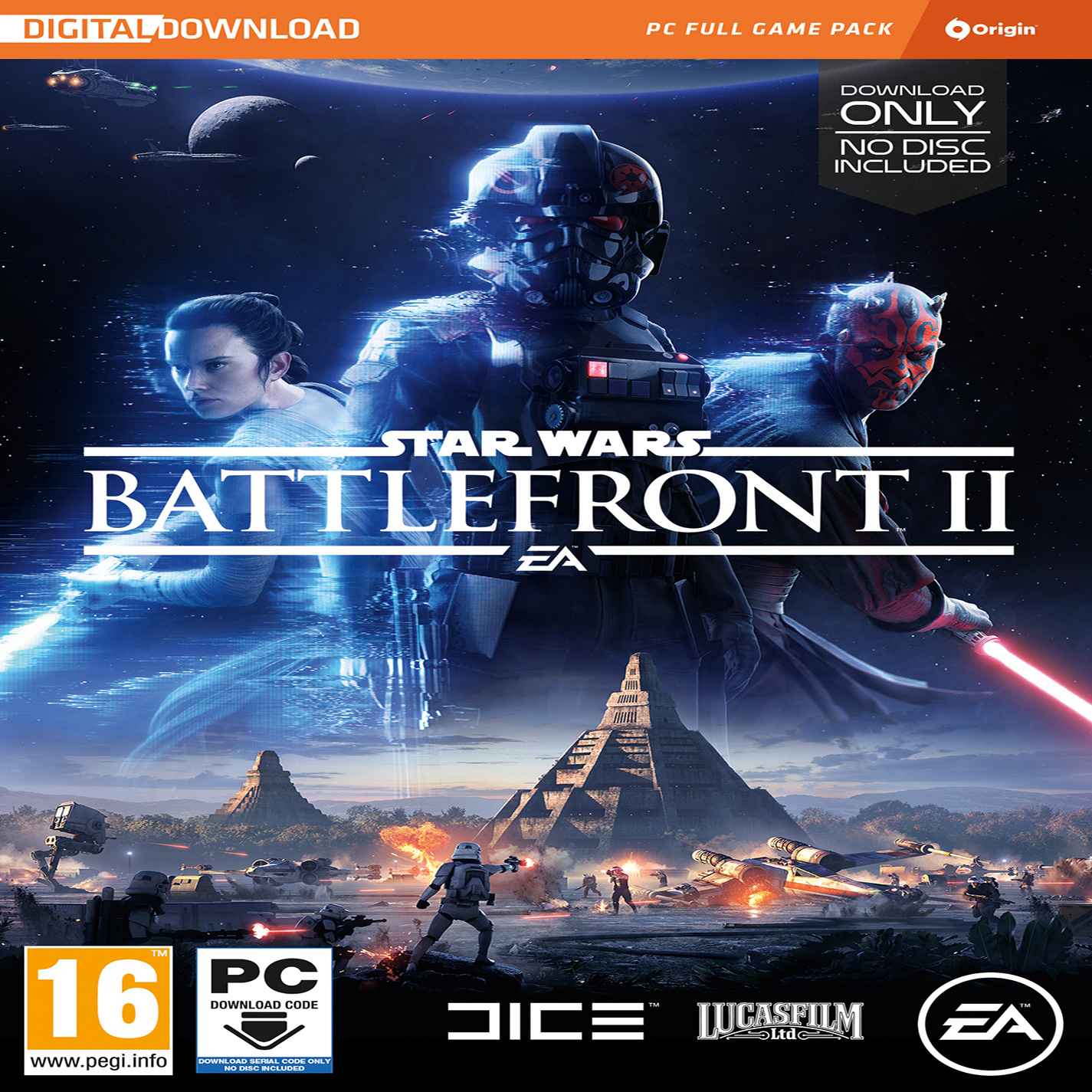 Star Wars: Battlefront II - predn CD obal