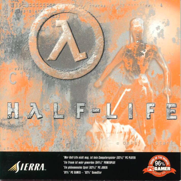 Half-Life - predn CD obal
