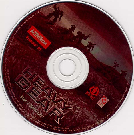 Heavy Gear - CD obal 2