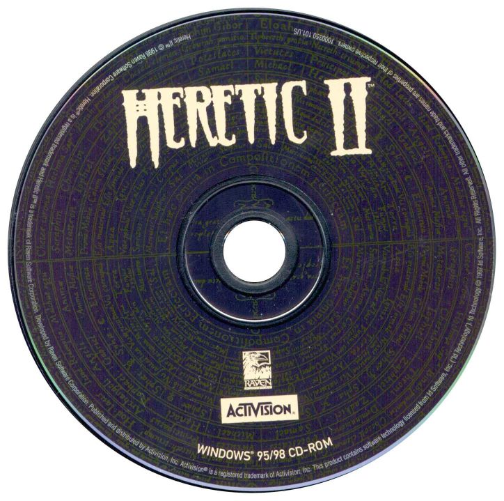 Heretic 2 - CD obal