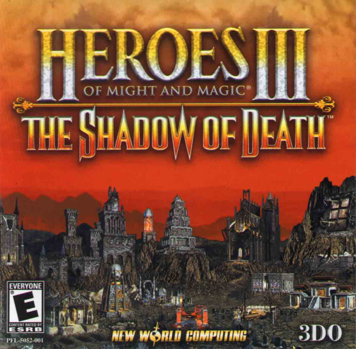 Heroes of Might & Magic 3: Shadow of Death - predn CD obal