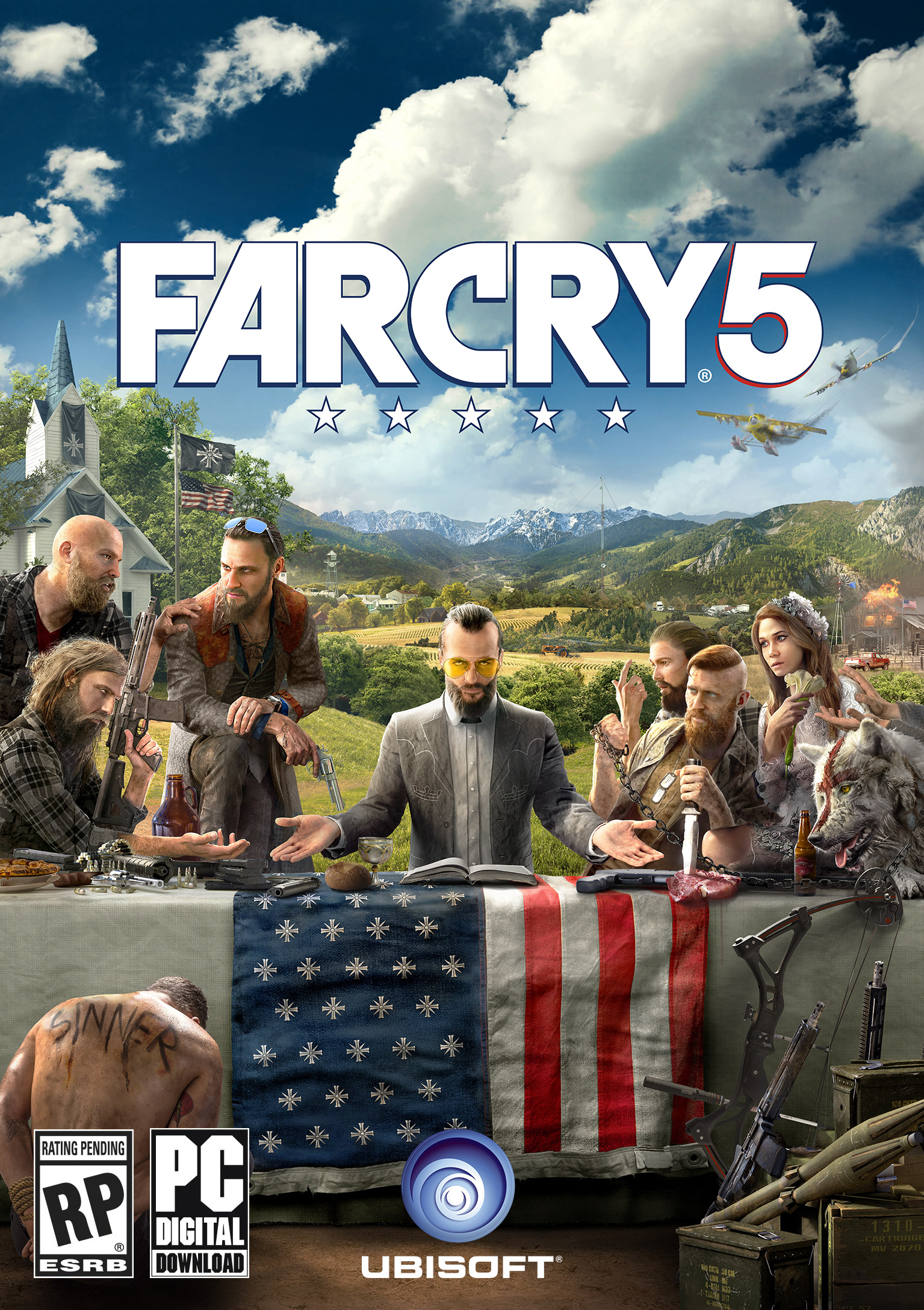 Far Cry 5 - predn DVD obal