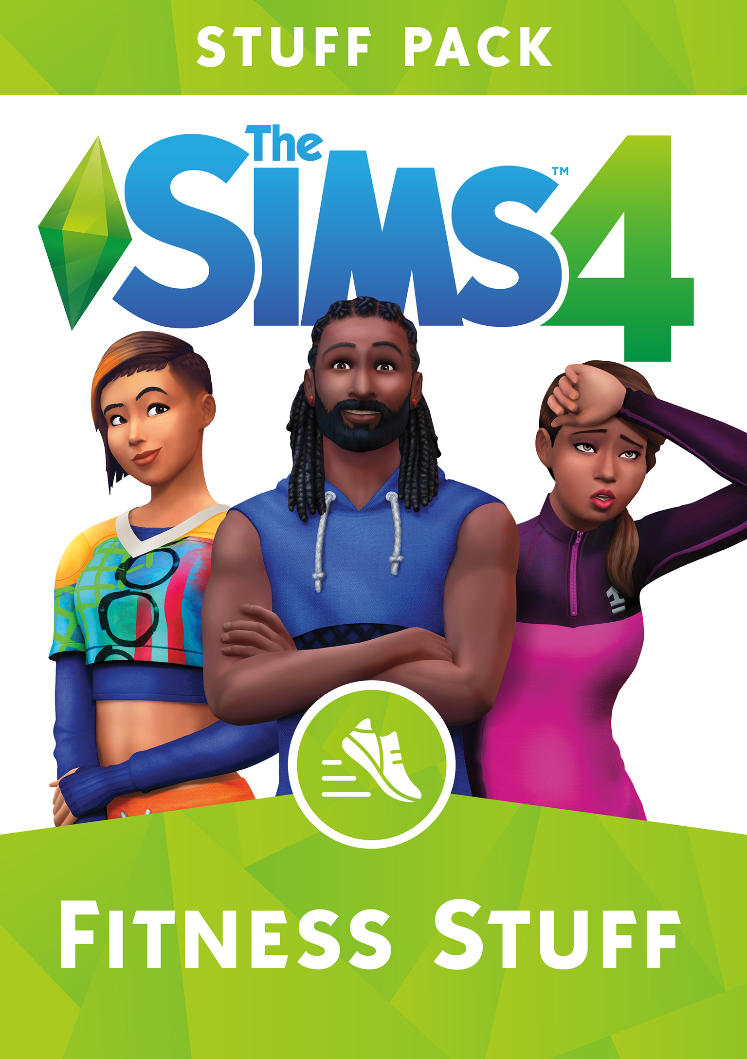 The Sims 4: Fitness Stuff - predn DVD obal