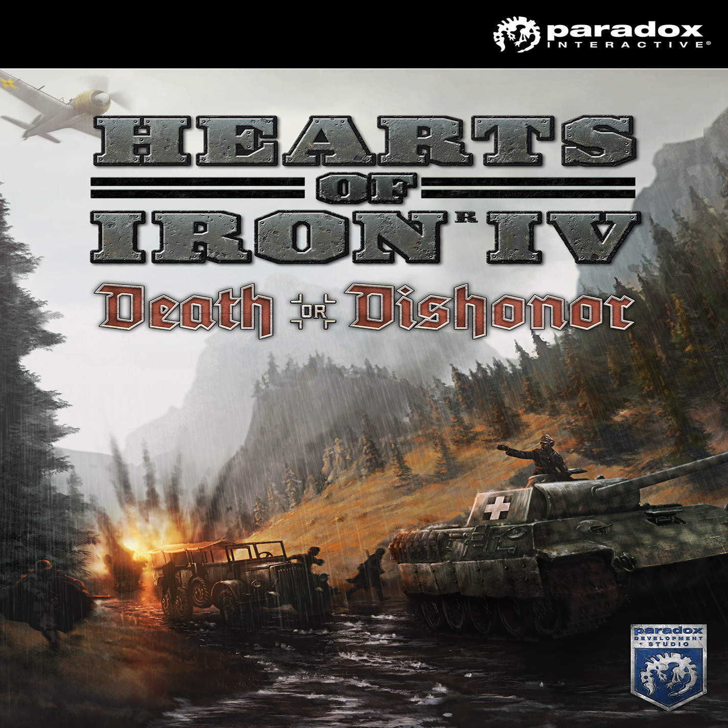 Hearts of Iron IV: Death or Dishonor - predn CD obal