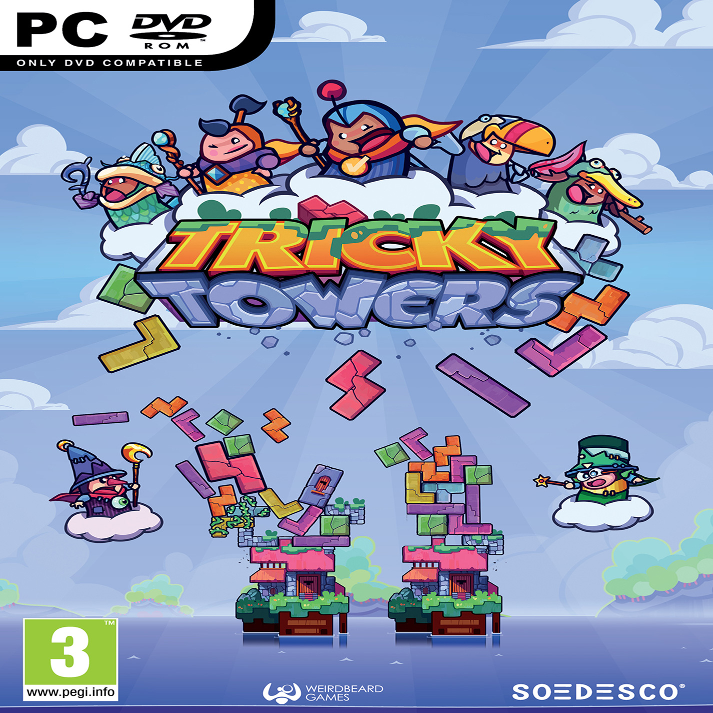 Tricky Towers - predn CD obal