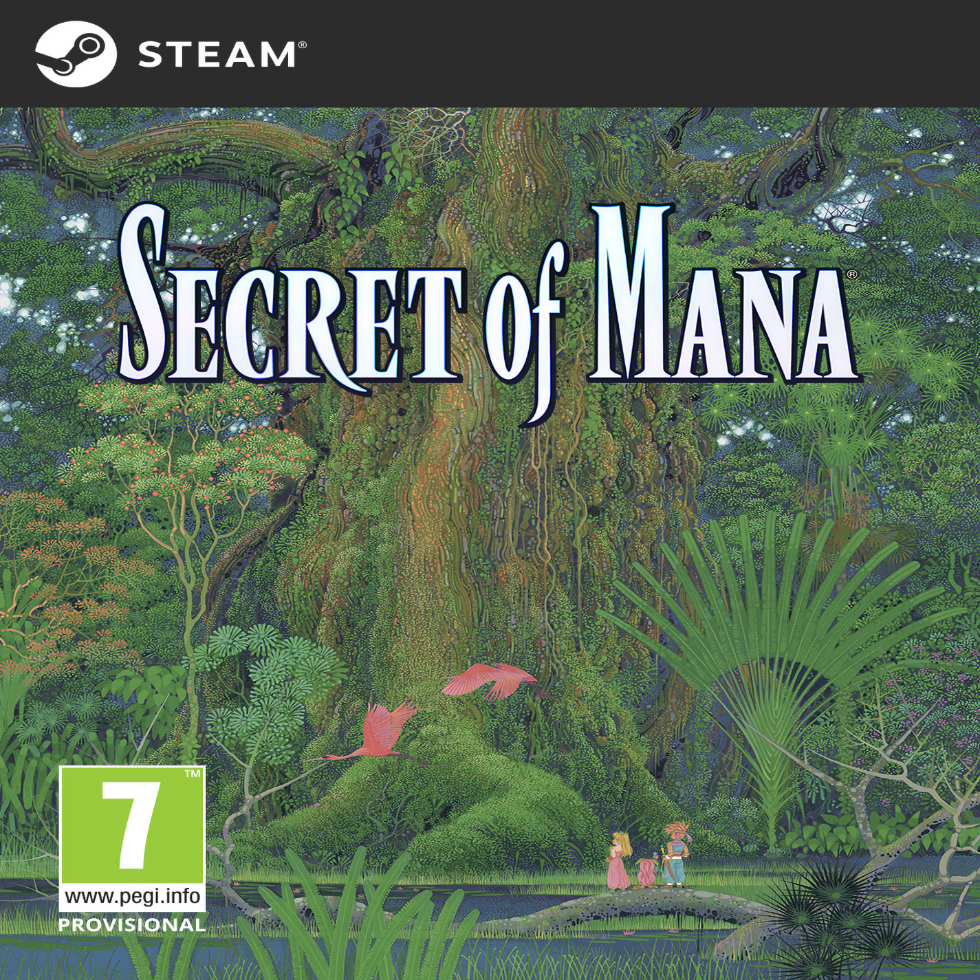 Secret of Mana - predn CD obal