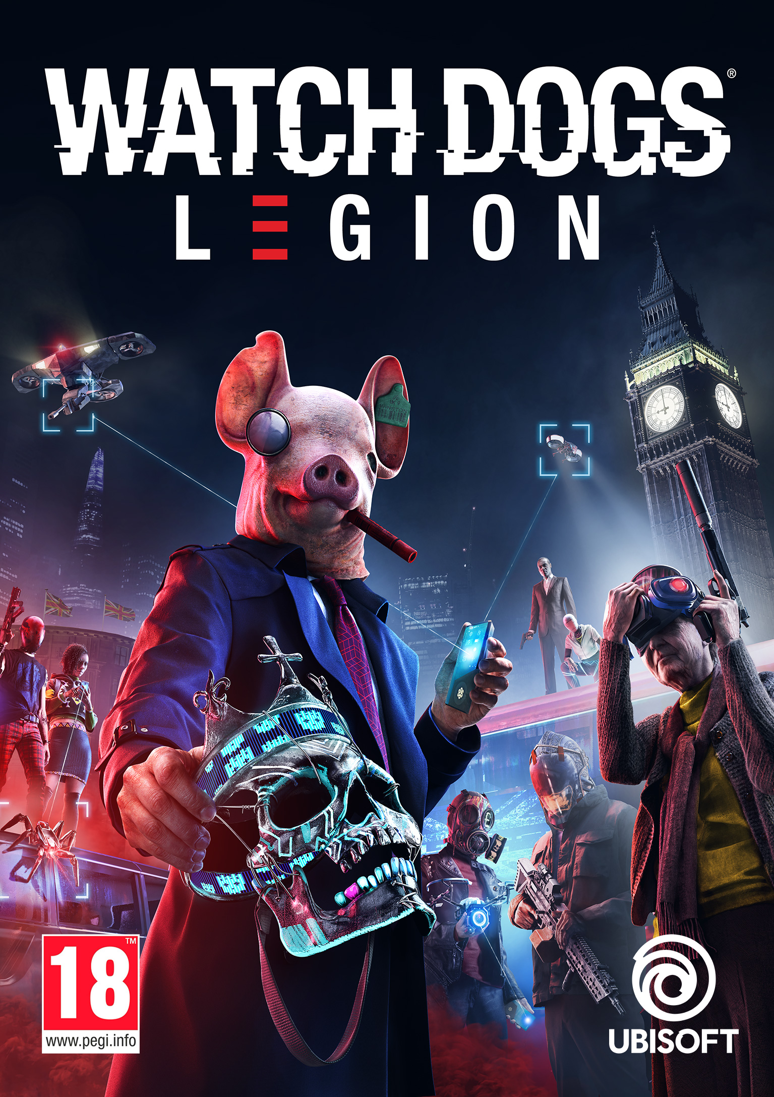 Watch Dogs: Legion - predn DVD obal
