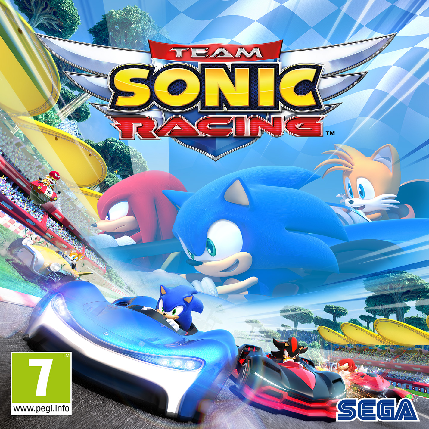 Team Sonic Racing - predn CD obal
