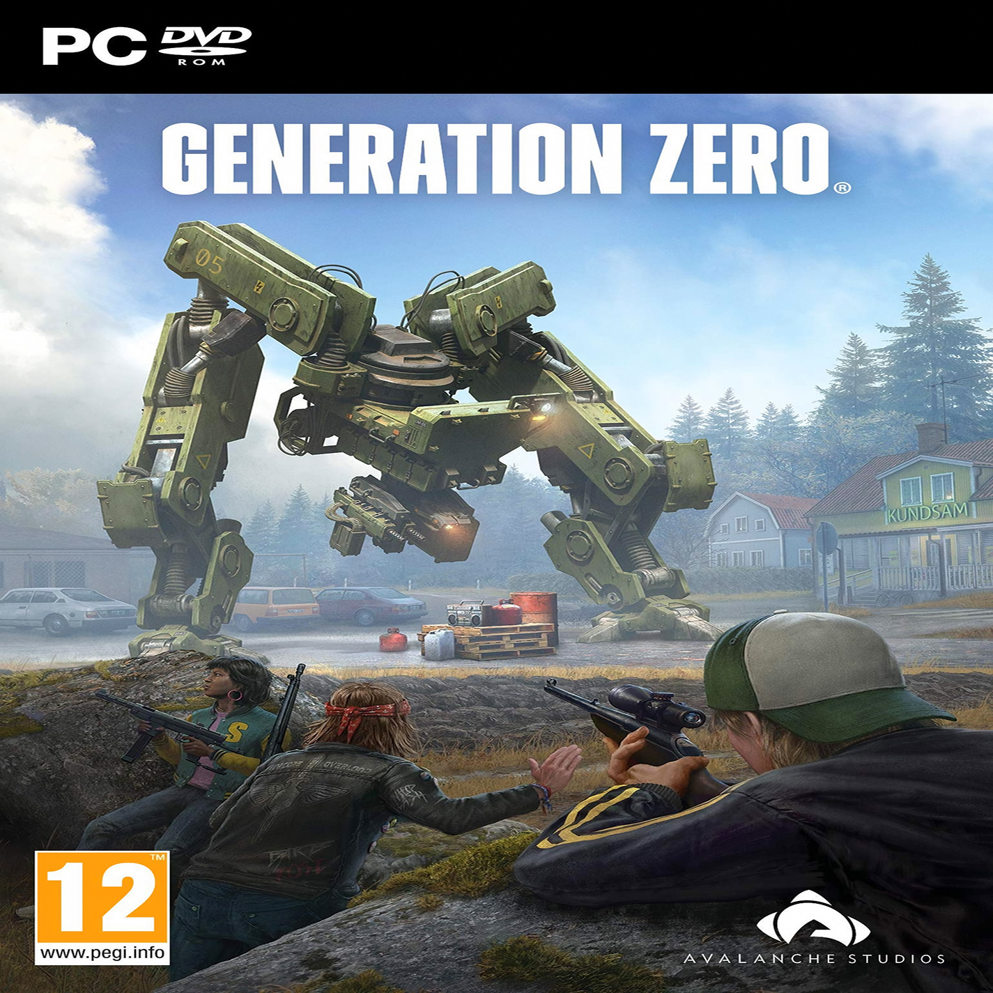 Generation Zero - predn CD obal