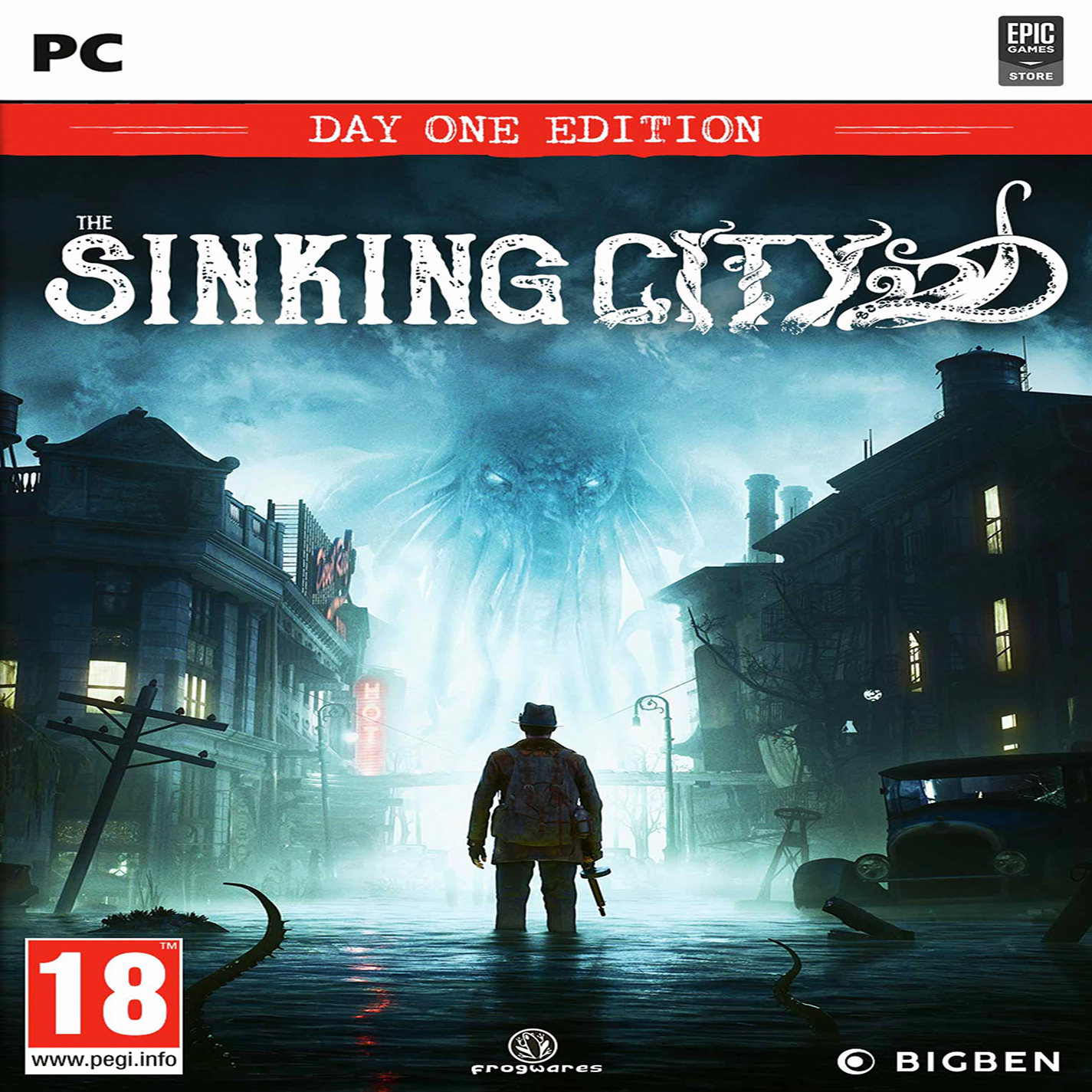 The Sinking City - predn CD obal