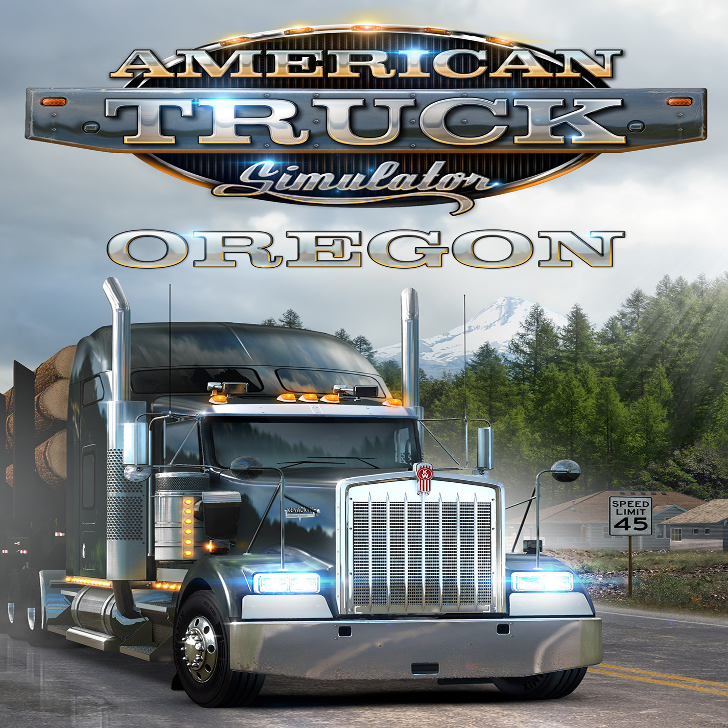 American Truck Simulator - Oregon - predn CD obal
