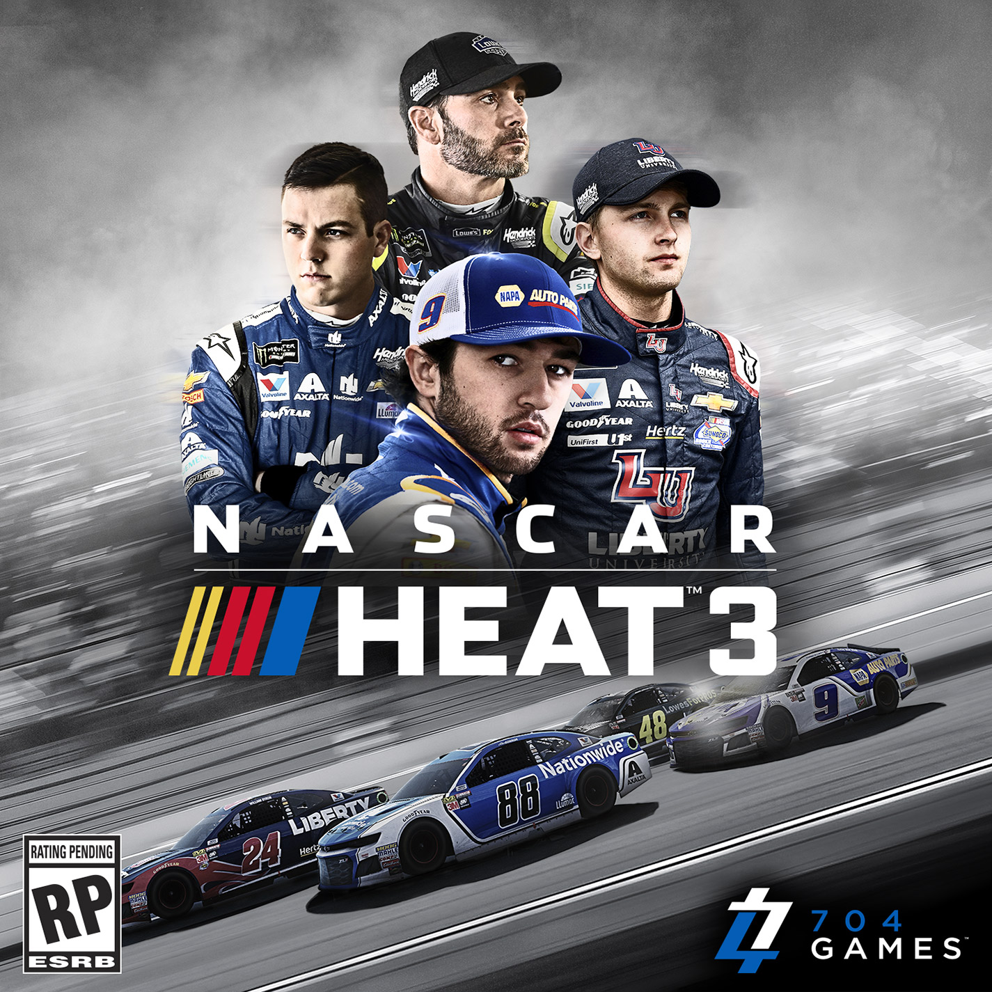 NASCAR Heat 3 - predn CD obal