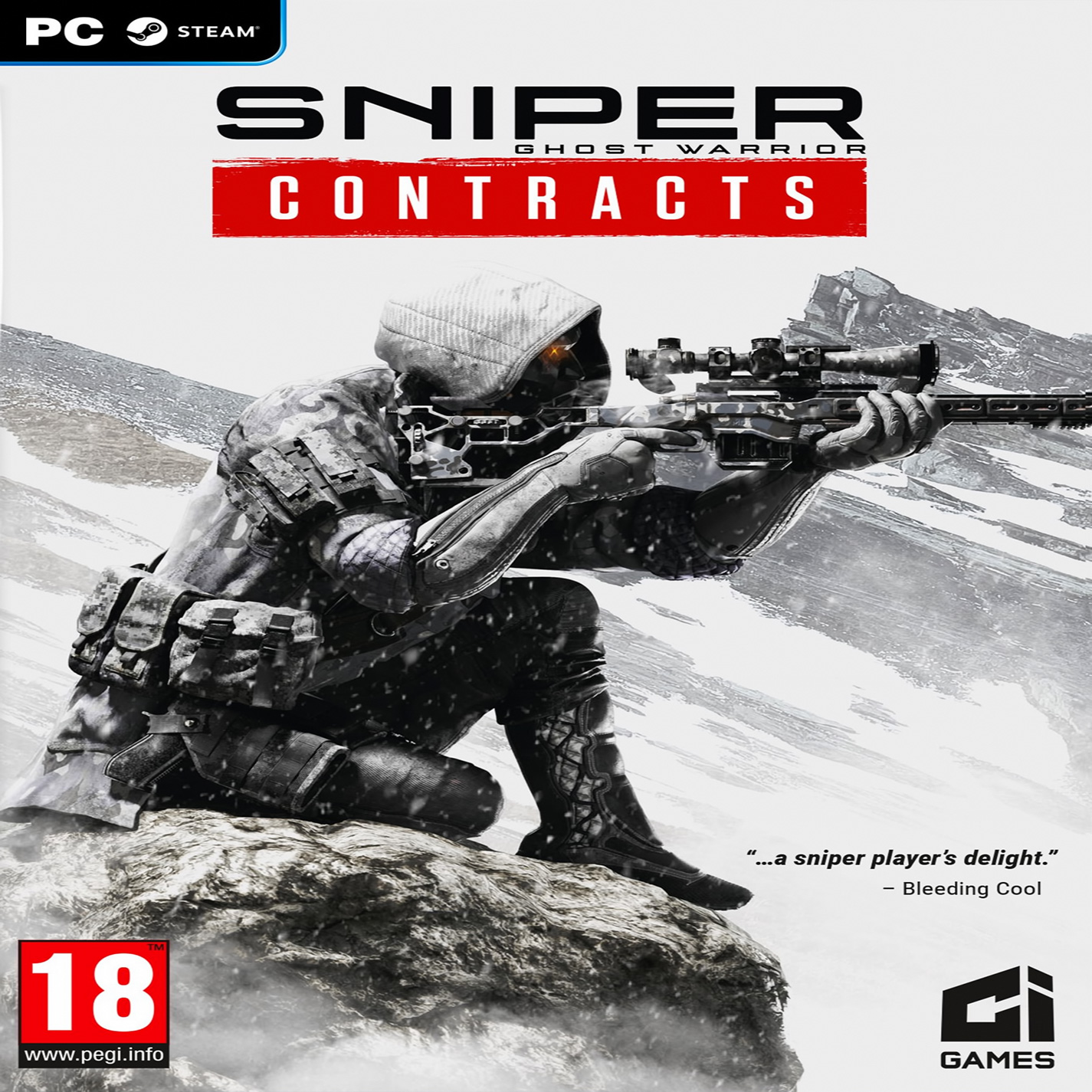 Sniper: Ghost Warrior - Contracts - predn CD obal
