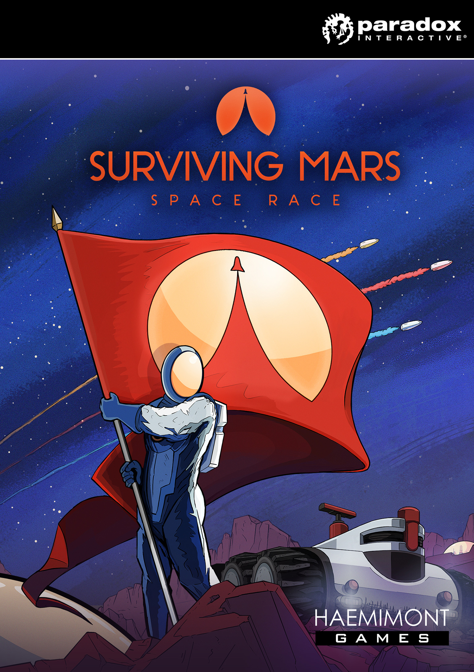 Surviving Mars: Space Race - predn DVD obal