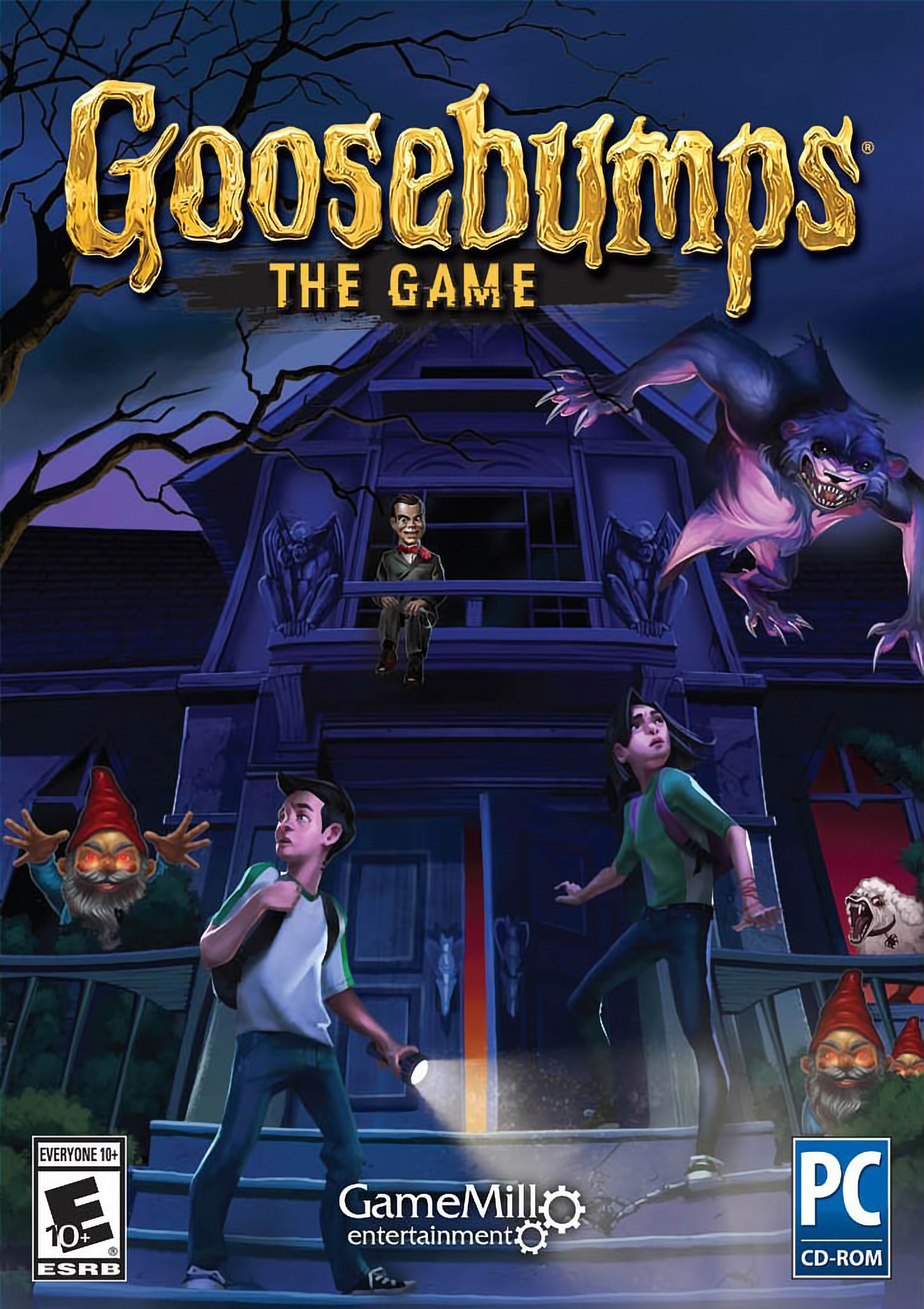 Goosebumps: The Game - predn DVD obal