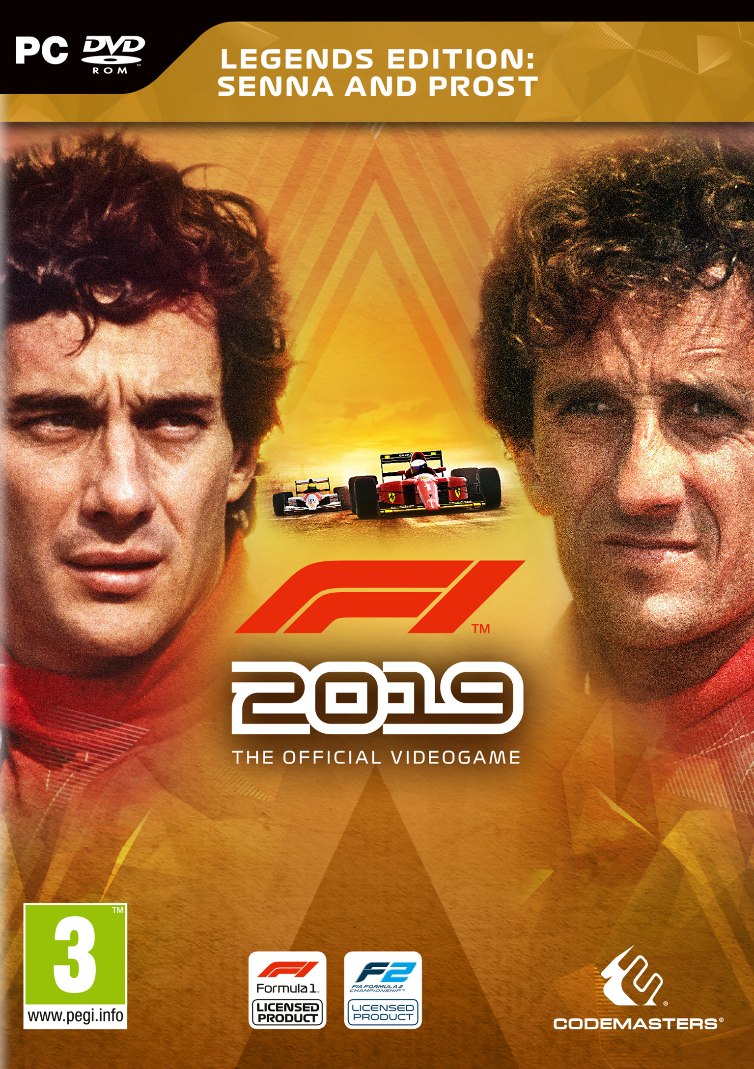 F1 2019 - predn DVD obal 2