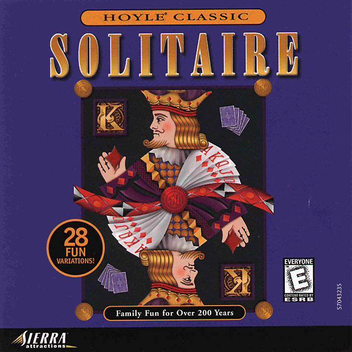 Hoyle Classic Solitare - predn CD obal