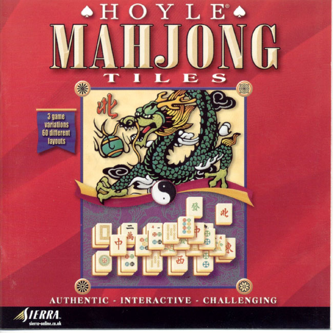 Hoyle Mahjong Tiles - predn CD obal