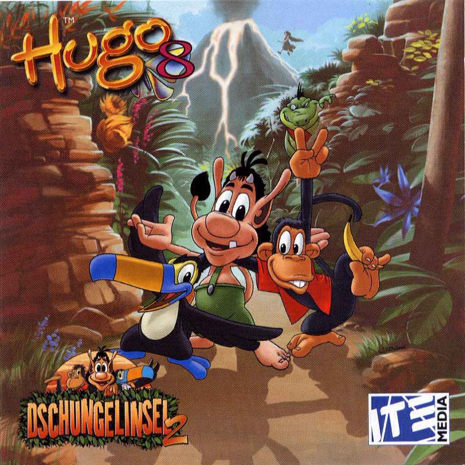 Hugo 8: Dschungelinsel 2 - predn CD obal