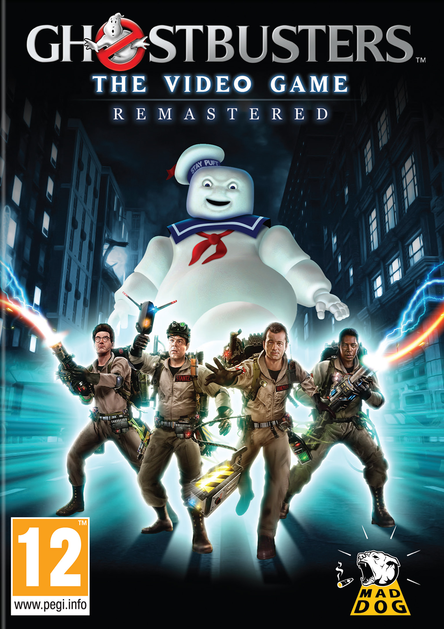 Ghostbusters: The Video Game - Remastered - predný DVD obal