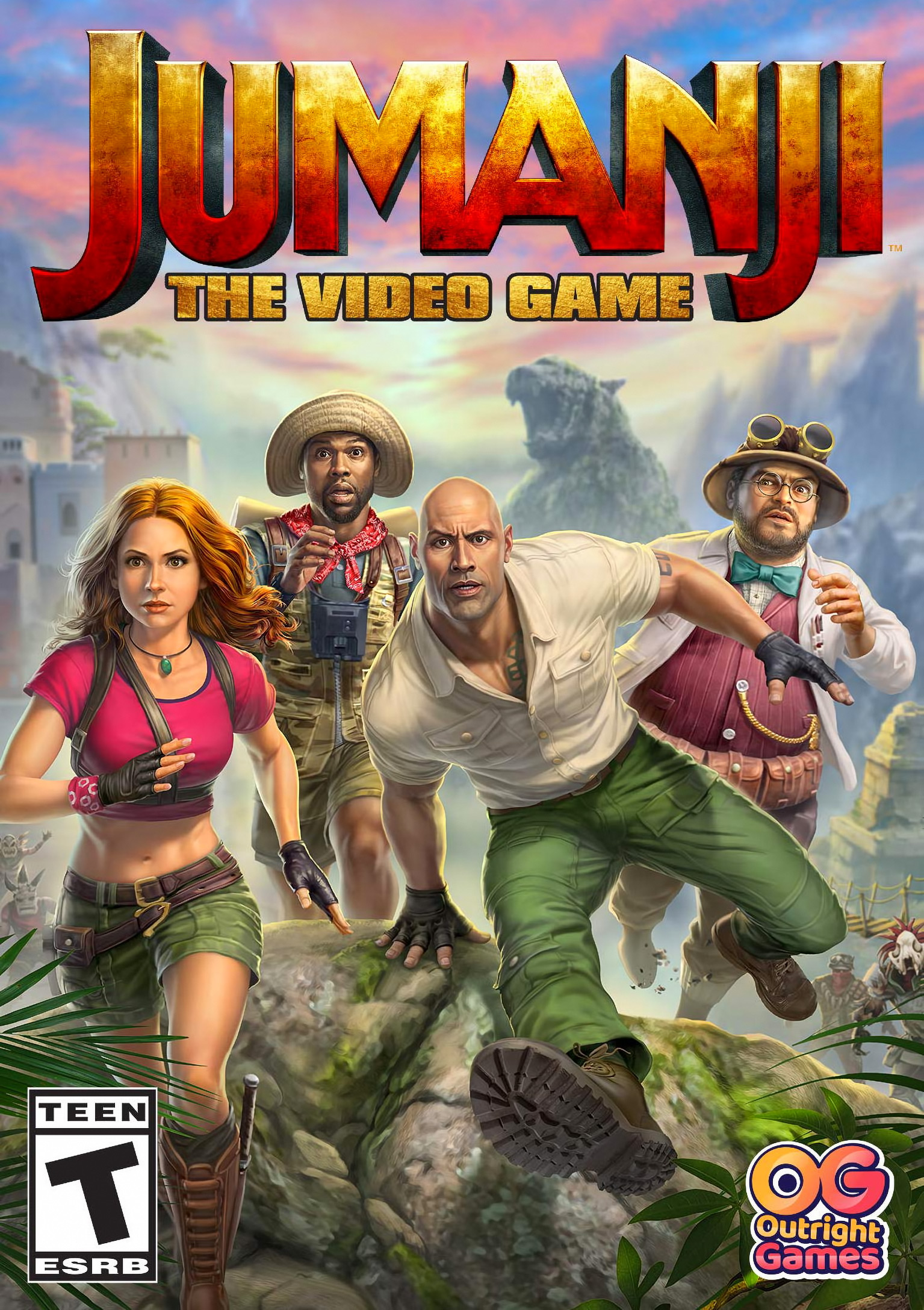 Jumanji: The Video Game - predn DVD obal