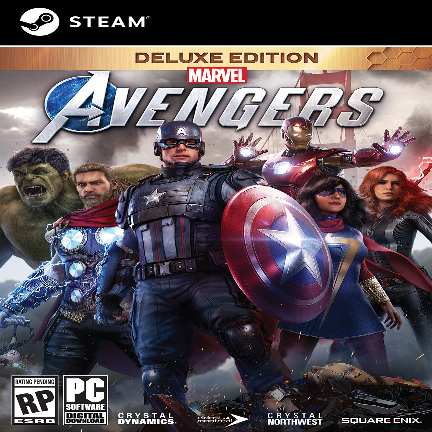 Marvel's Avengers - predn CD obal 2