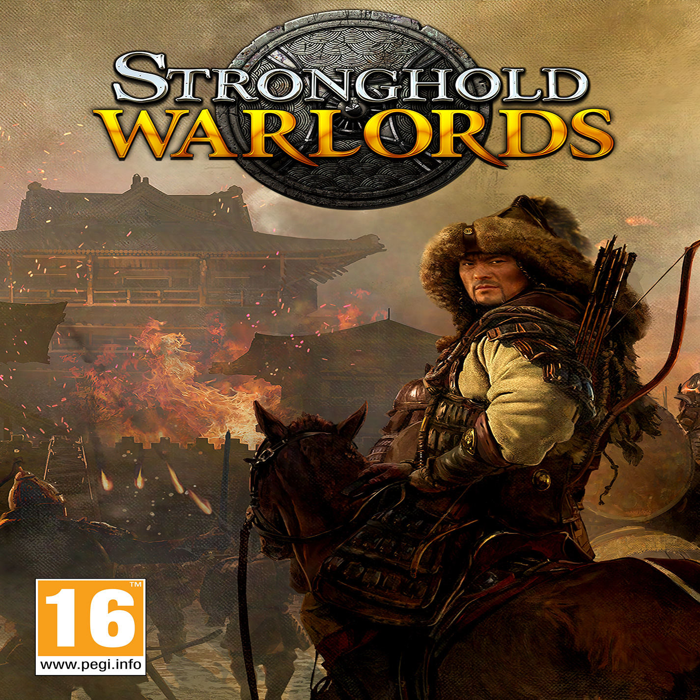 Stronghold: Warlords - predný CD obal