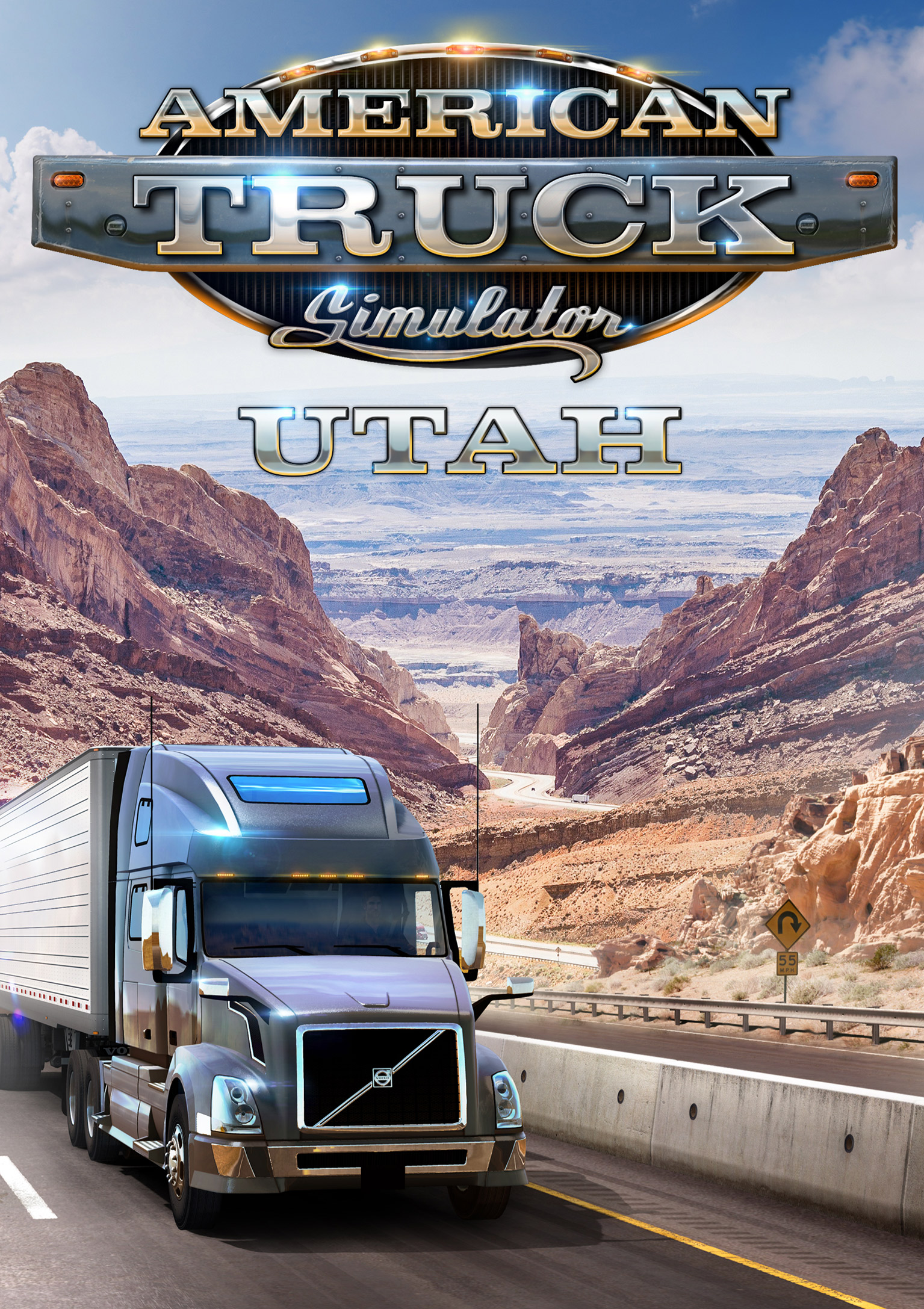 American Truck Simulator - Utah - predný DVD obal