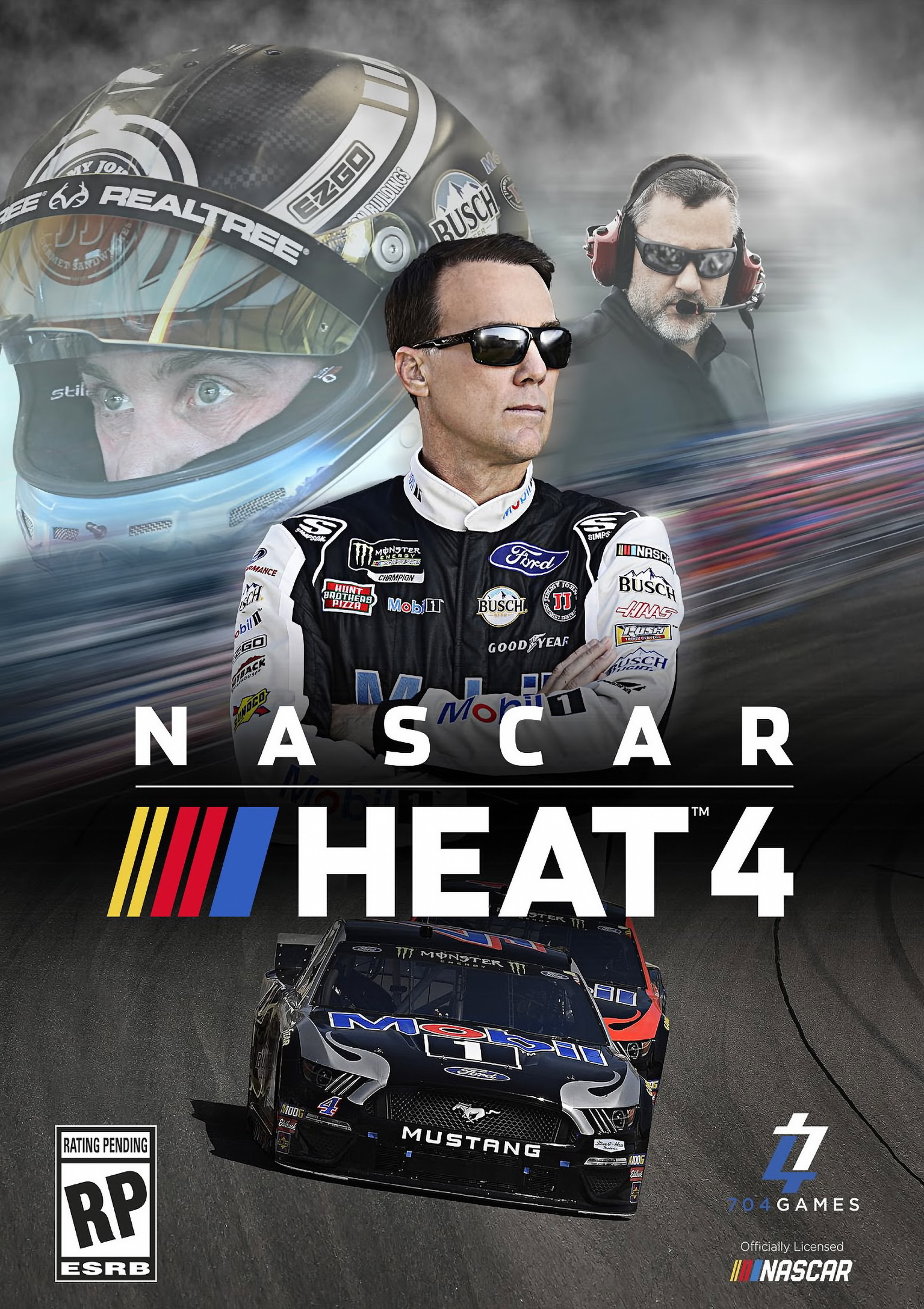 NASCAR Heat 4 - predn DVD obal