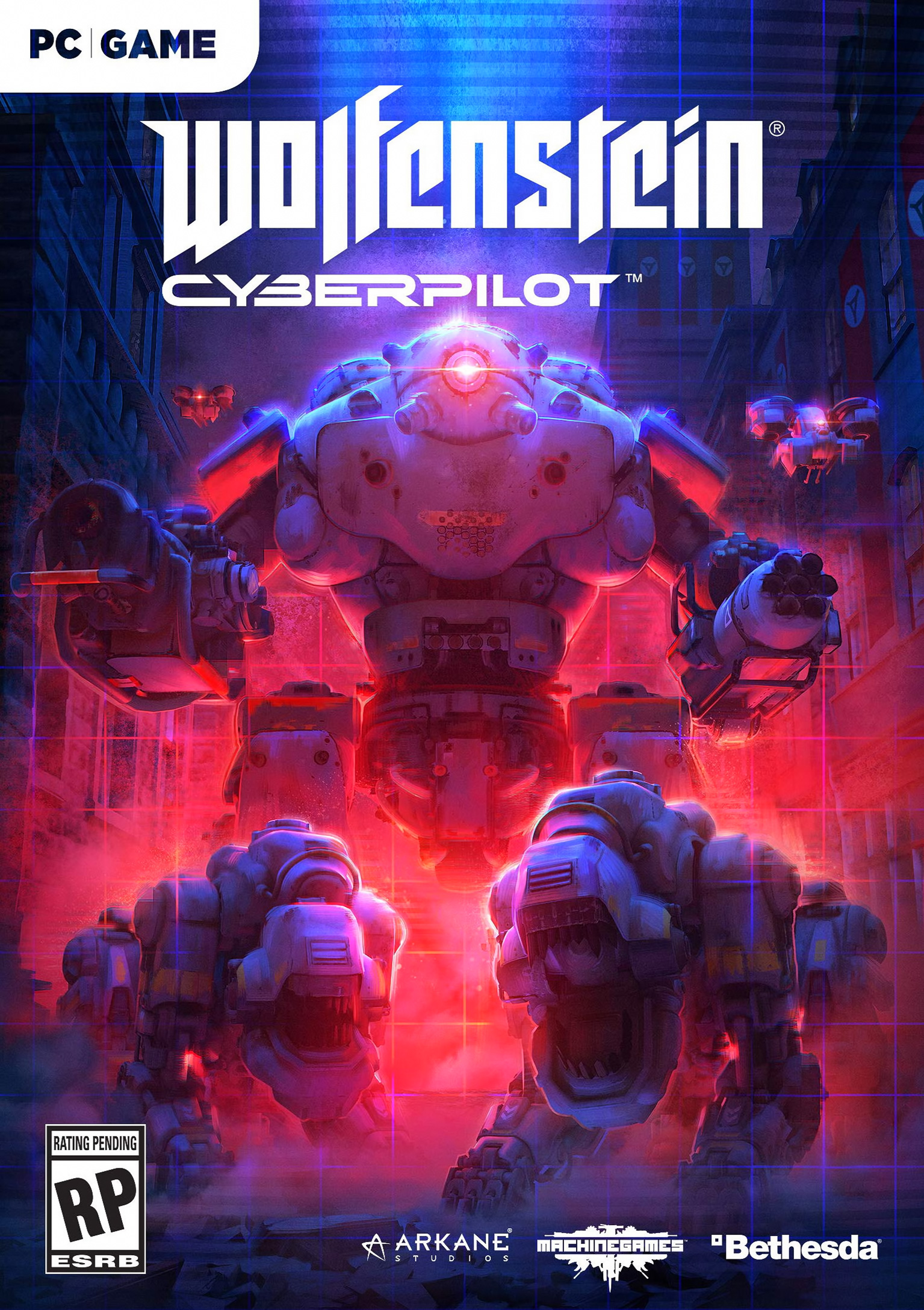 Wolfenstein: Cyberpilot - predný DVD obal