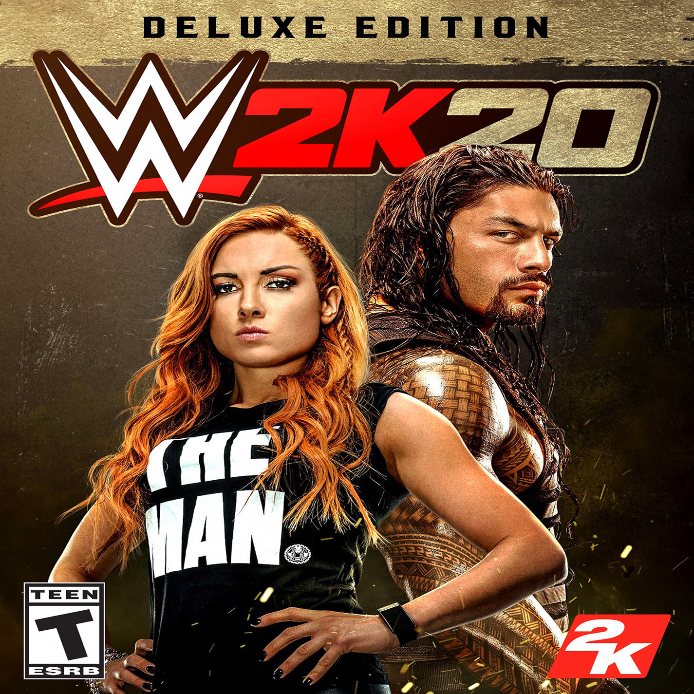 WWE 2K20 - predn CD obal 2