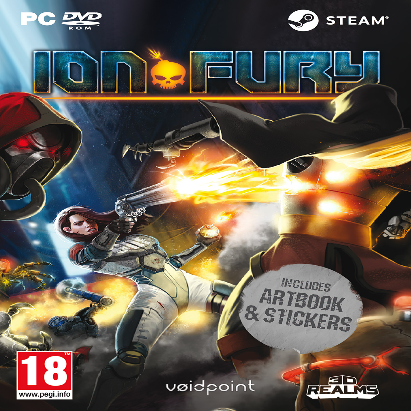 Ion Fury - predn CD obal