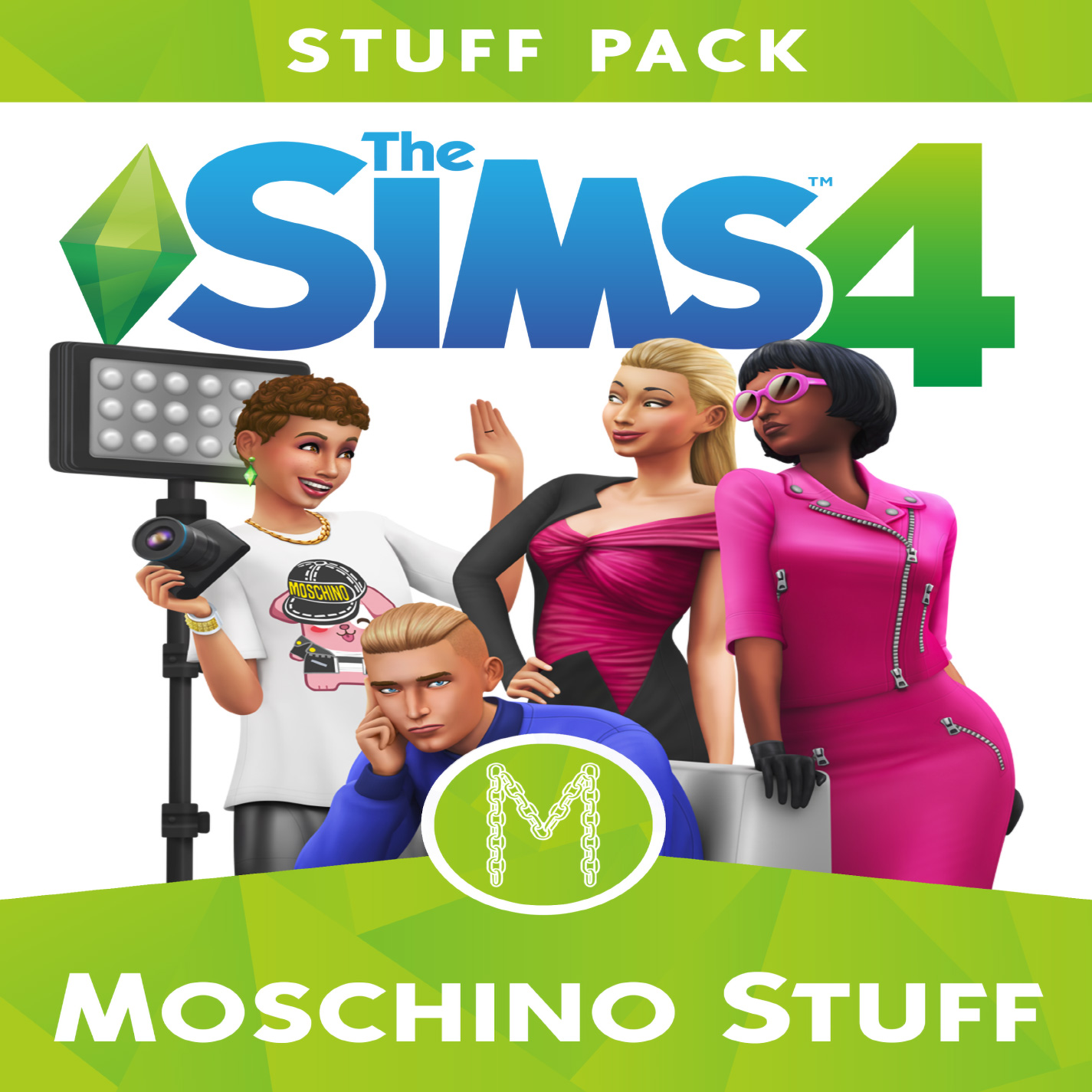 The Sims 4: Moschino Stuff - predn CD obal