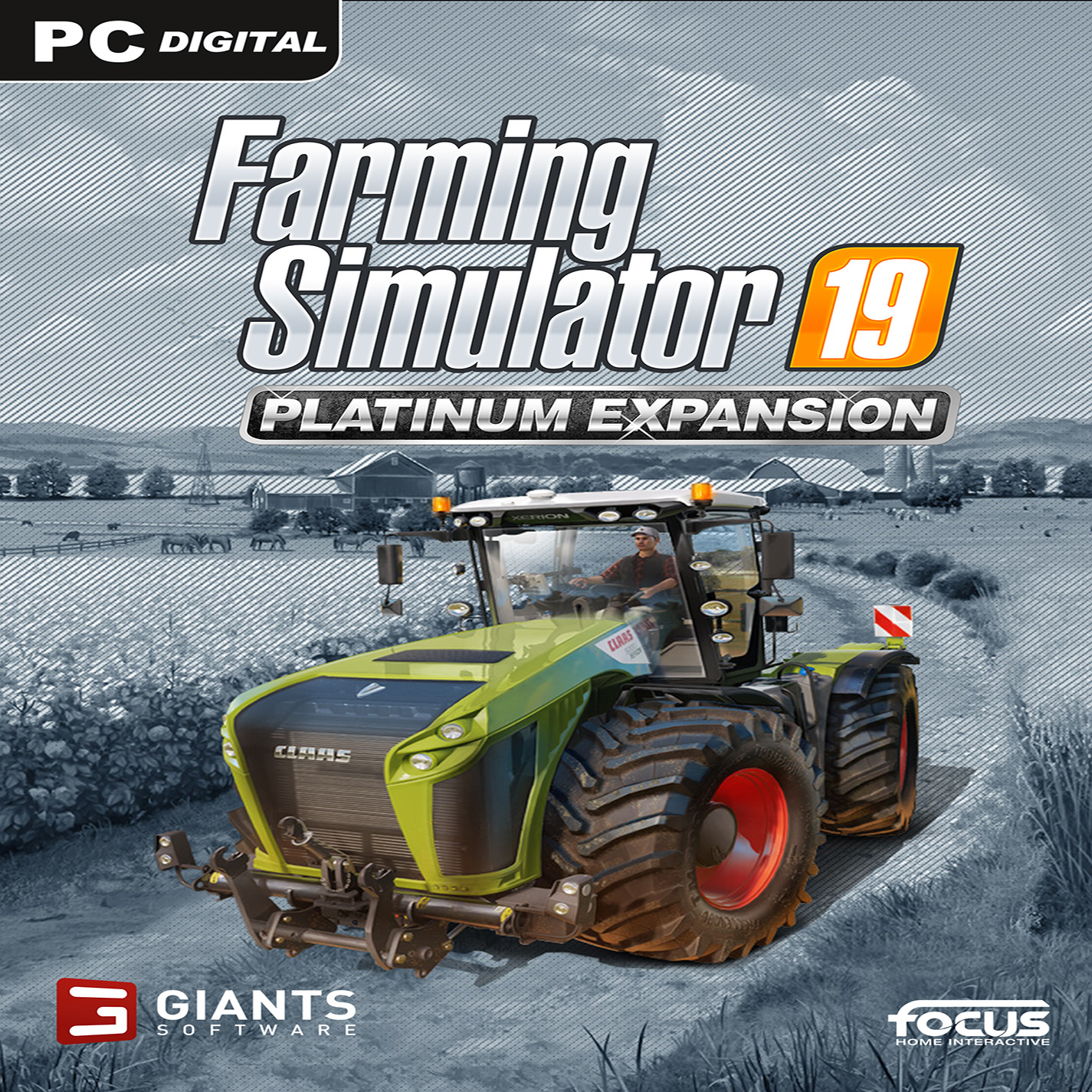 Farming Simulator 19: Platinum Edition - predn CD obal 2