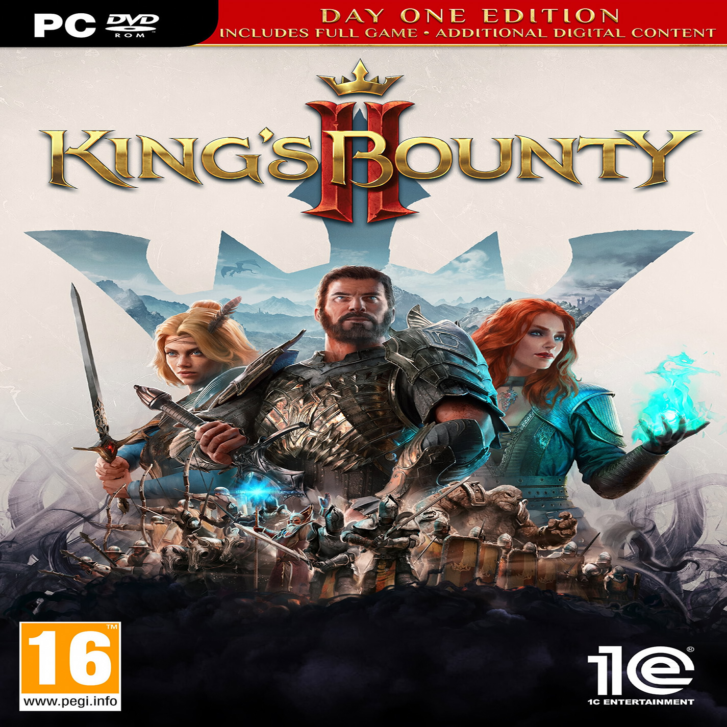 King's Bounty II - predn CD obal