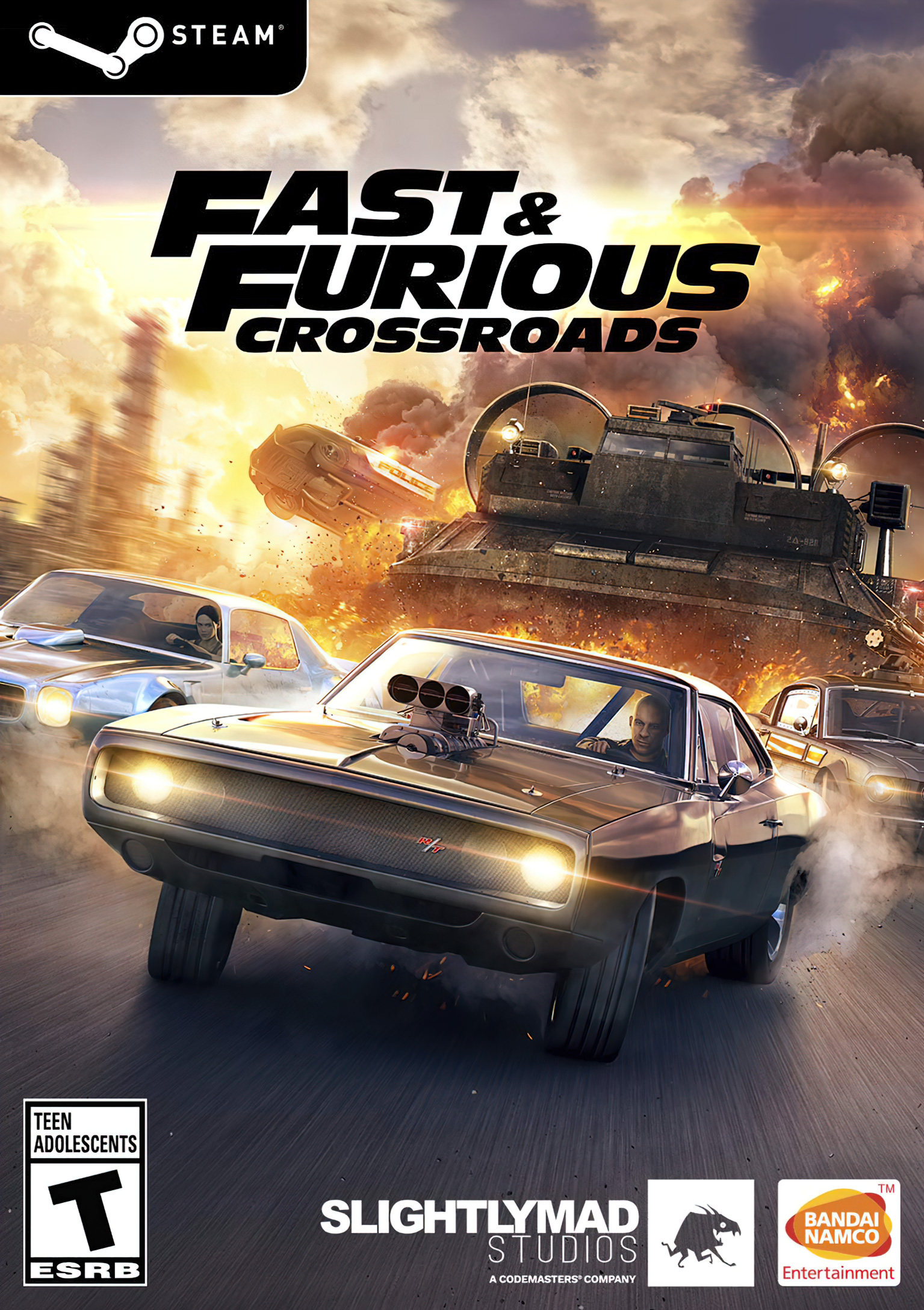 Fast & Furious: Crossroads - predný DVD obal