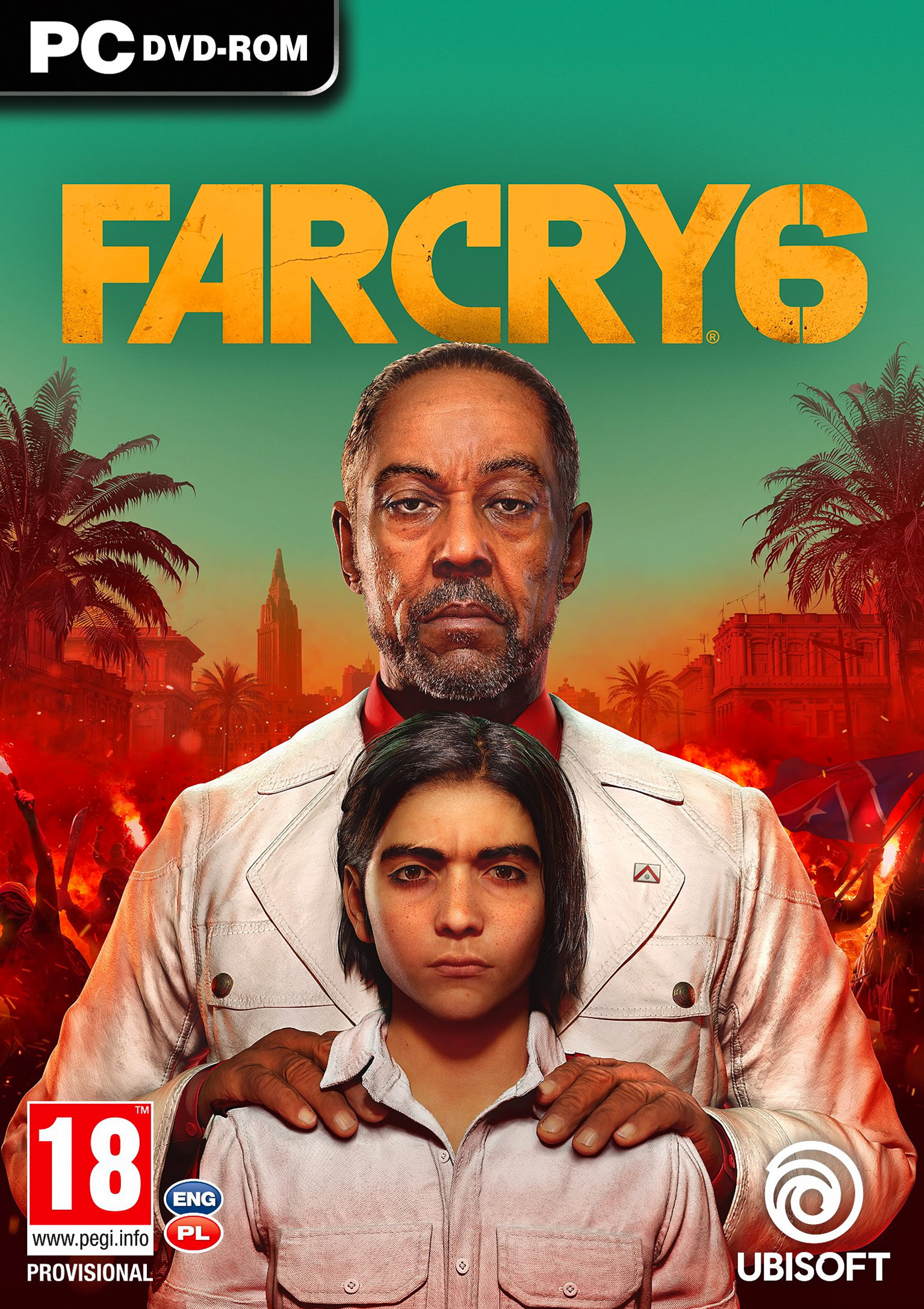 Far Cry 6 - predn DVD obal