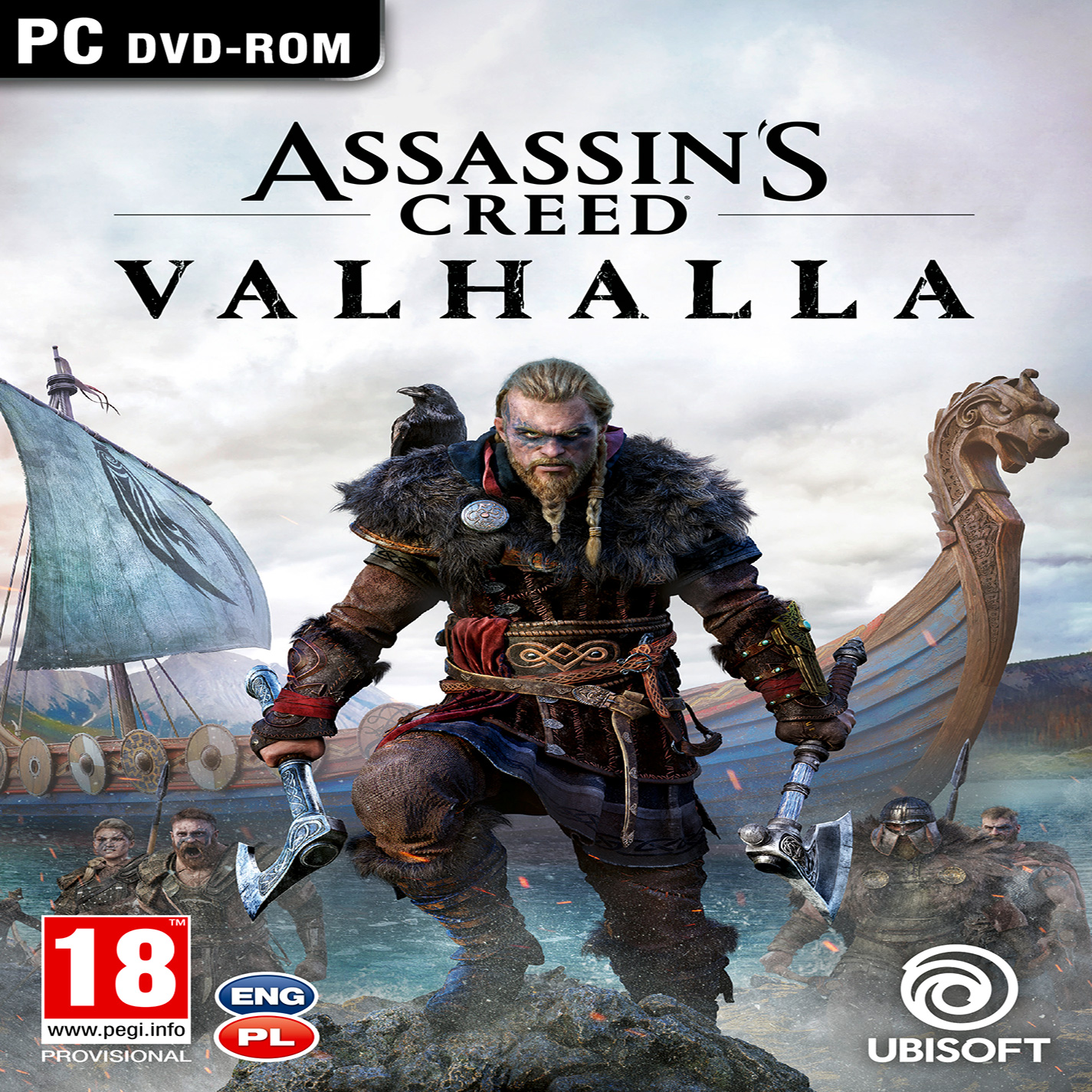 Assassin's Creed: Valhalla - predn CD obal