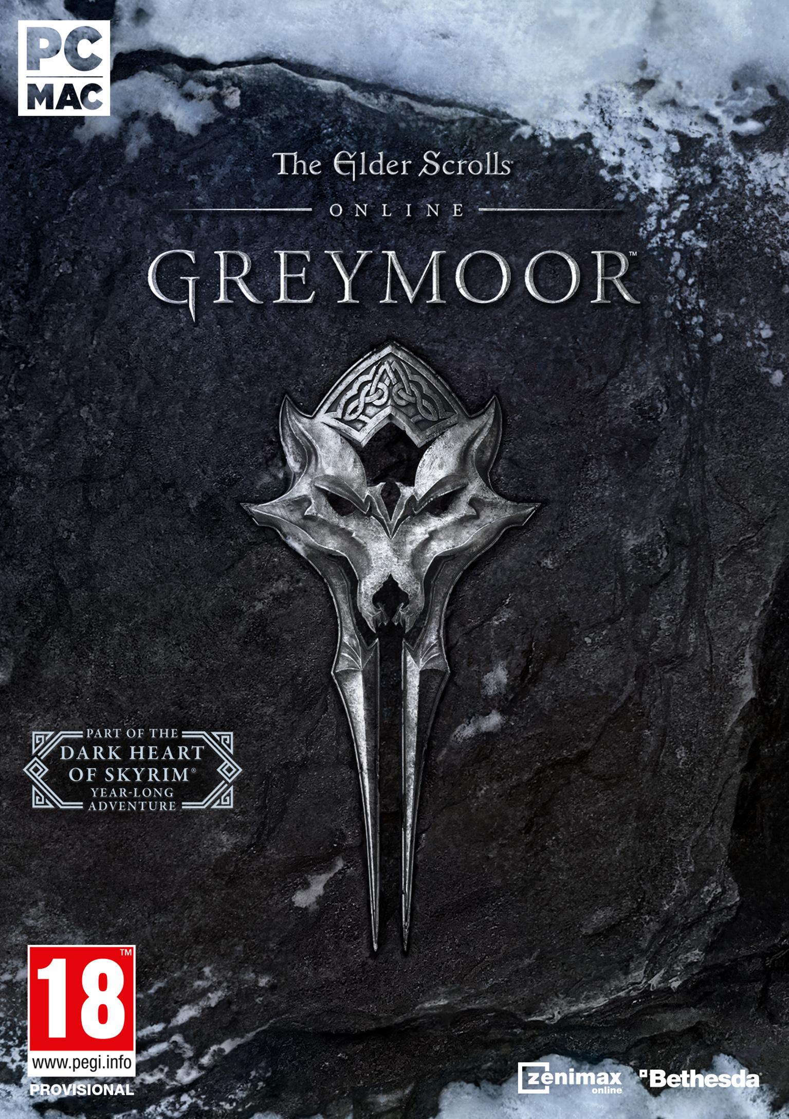 The Elder Scrolls Online: Greymoor - predn DVD obal