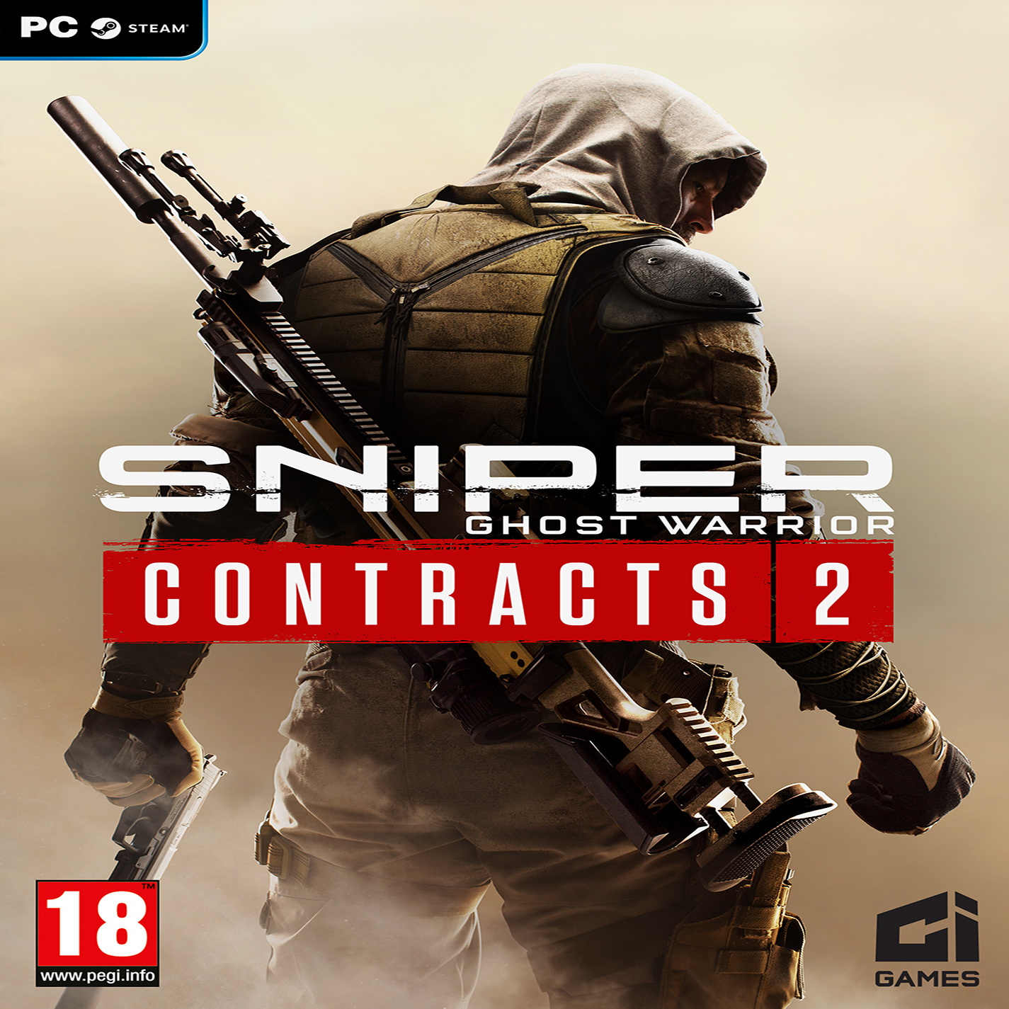 Sniper: Ghost Warrior - Contracts 2 - predn CD obal