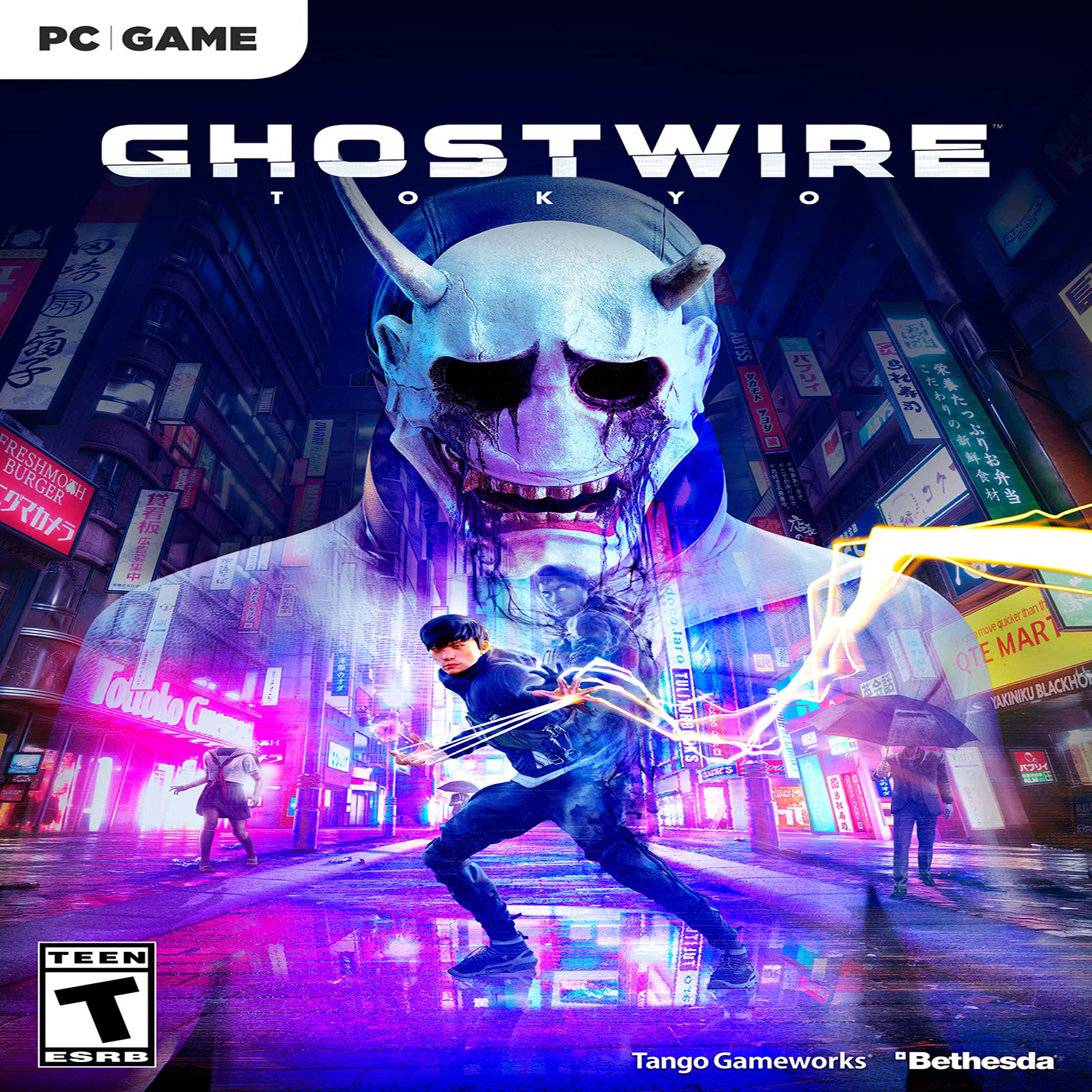GhostWire: Tokyo - predn CD obal